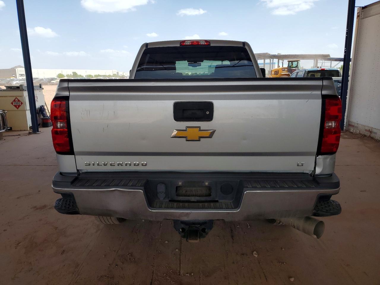 2015 Chevrolet Silverado C2500 Heavy Duty Lt Silver vin: 1GC1CVE87FF195379