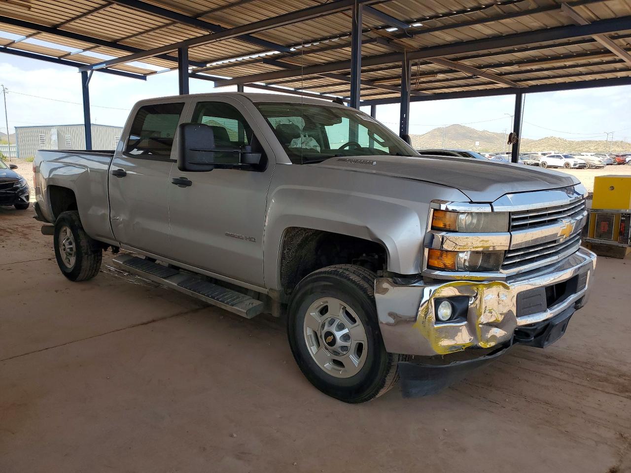 2015 Chevrolet Silverado C2500 Heavy Duty Lt Silver vin: 1GC1CVE87FF195379