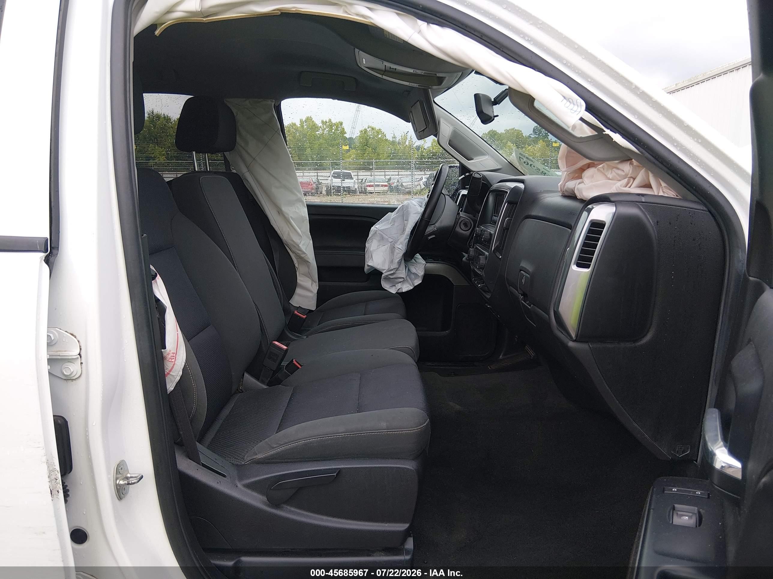 2015 Chevrolet Silverado 2500hd Lt White vin: 1GC1CVEG1FF103528