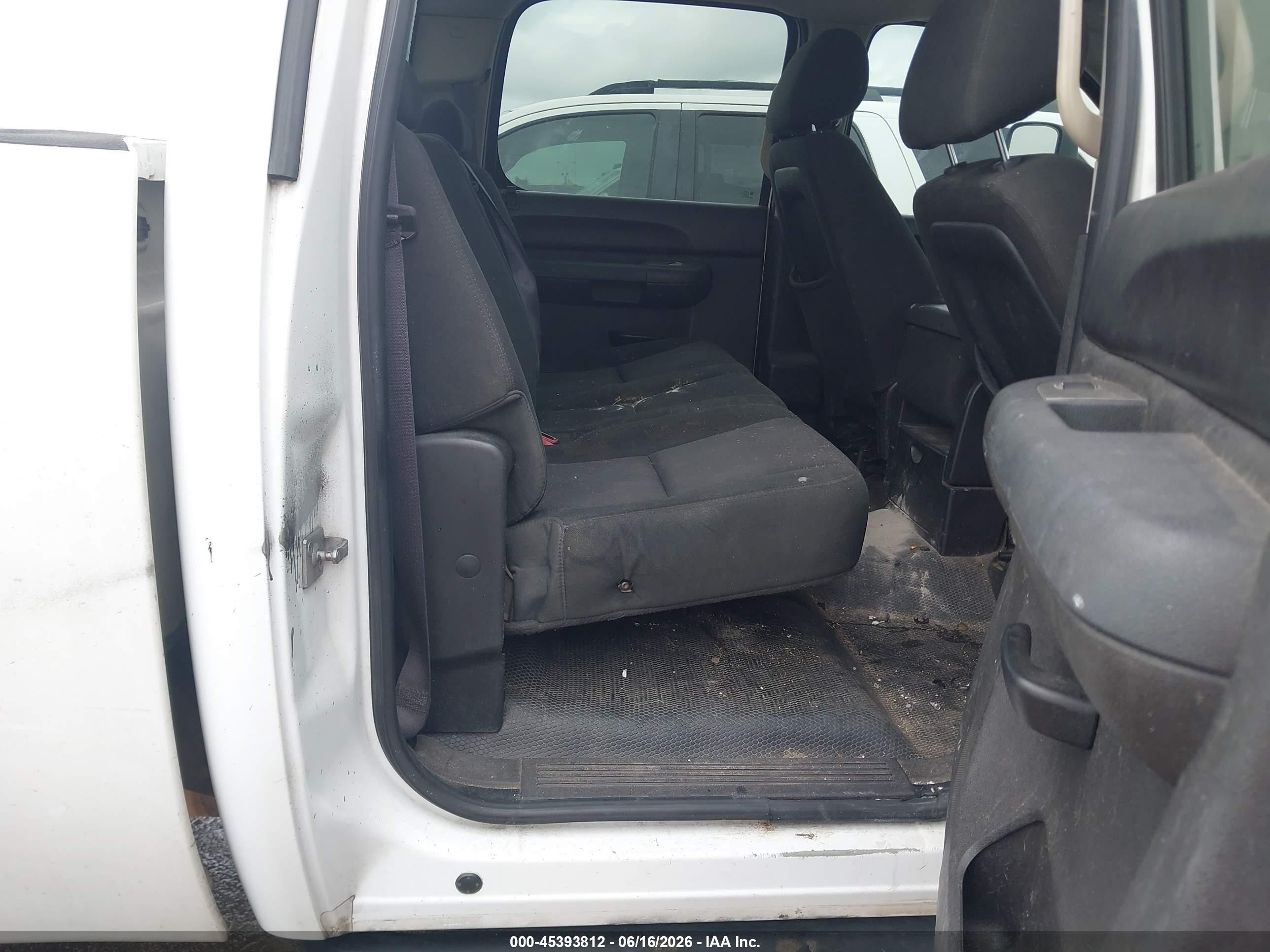 2012 Chevrolet Silverado 2500hd Lt White vin: 1GC1CXCG7CF119887