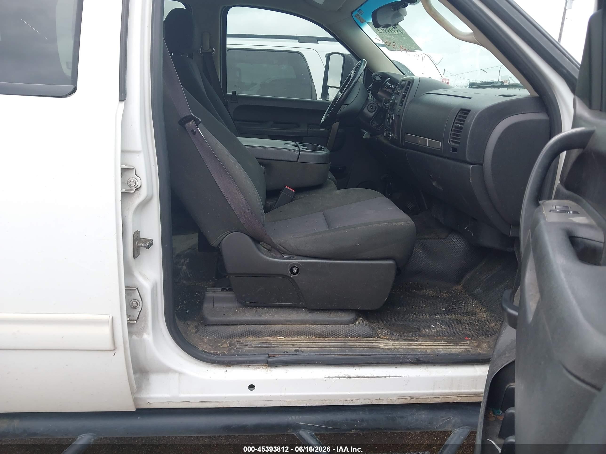 2012 Chevrolet Silverado 2500hd Lt White vin: 1GC1CXCG7CF119887