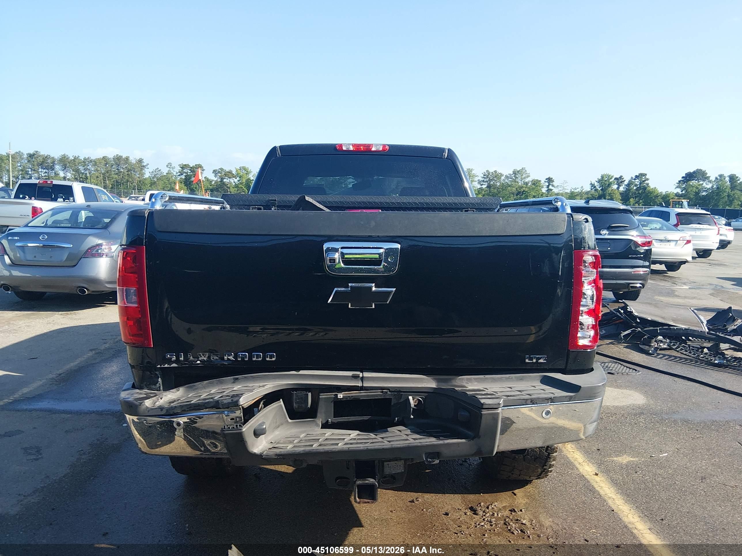 2011 Chevrolet Silverado 2500hd Ltz Black vin: 1GC1CYCG5BF261594