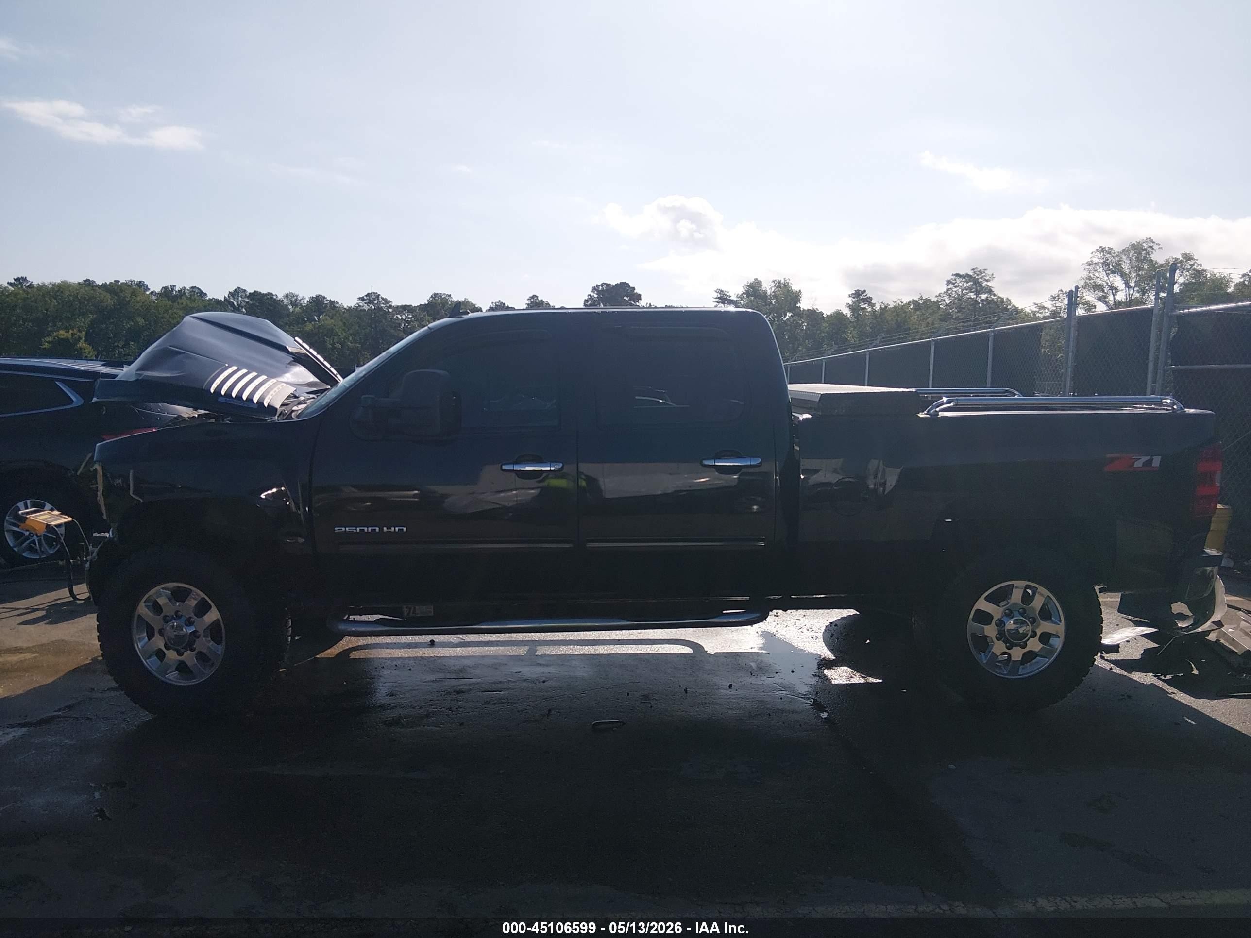 2011 Chevrolet Silverado 2500hd Ltz Black vin: 1GC1CYCG5BF261594