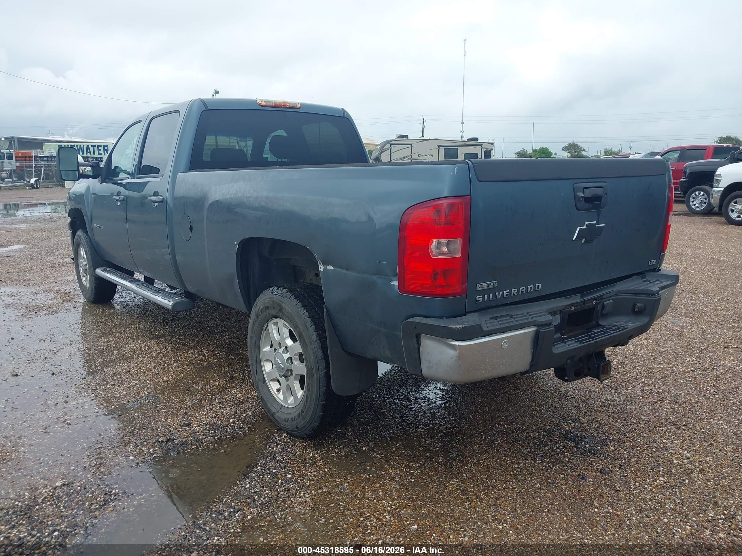 2012 Chevrolet Silverado 2500hd Ltz White vin: 1GC1CYEG9CF169399