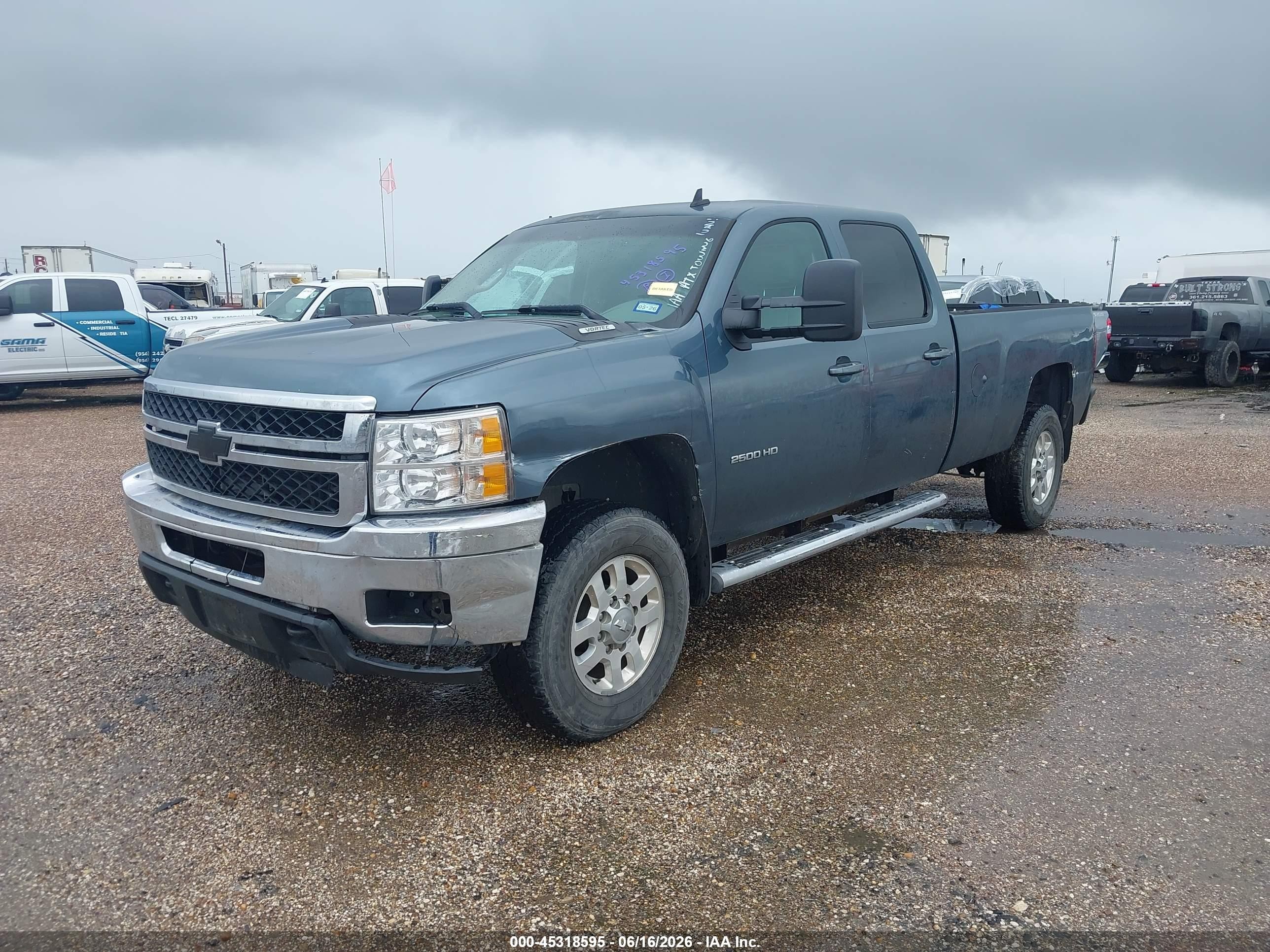 2012 Chevrolet Silverado 2500hd Ltz White vin: 1GC1CYEG9CF169399