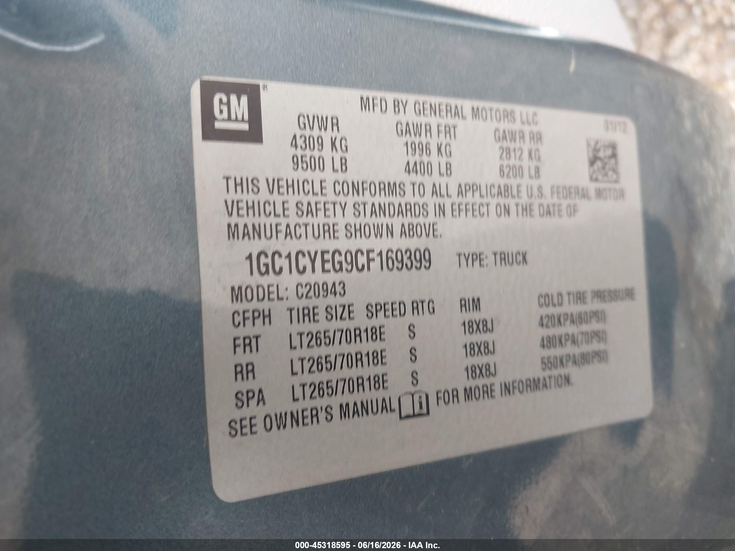 2012 Chevrolet Silverado 2500hd Ltz White vin: 1GC1CYEG9CF169399