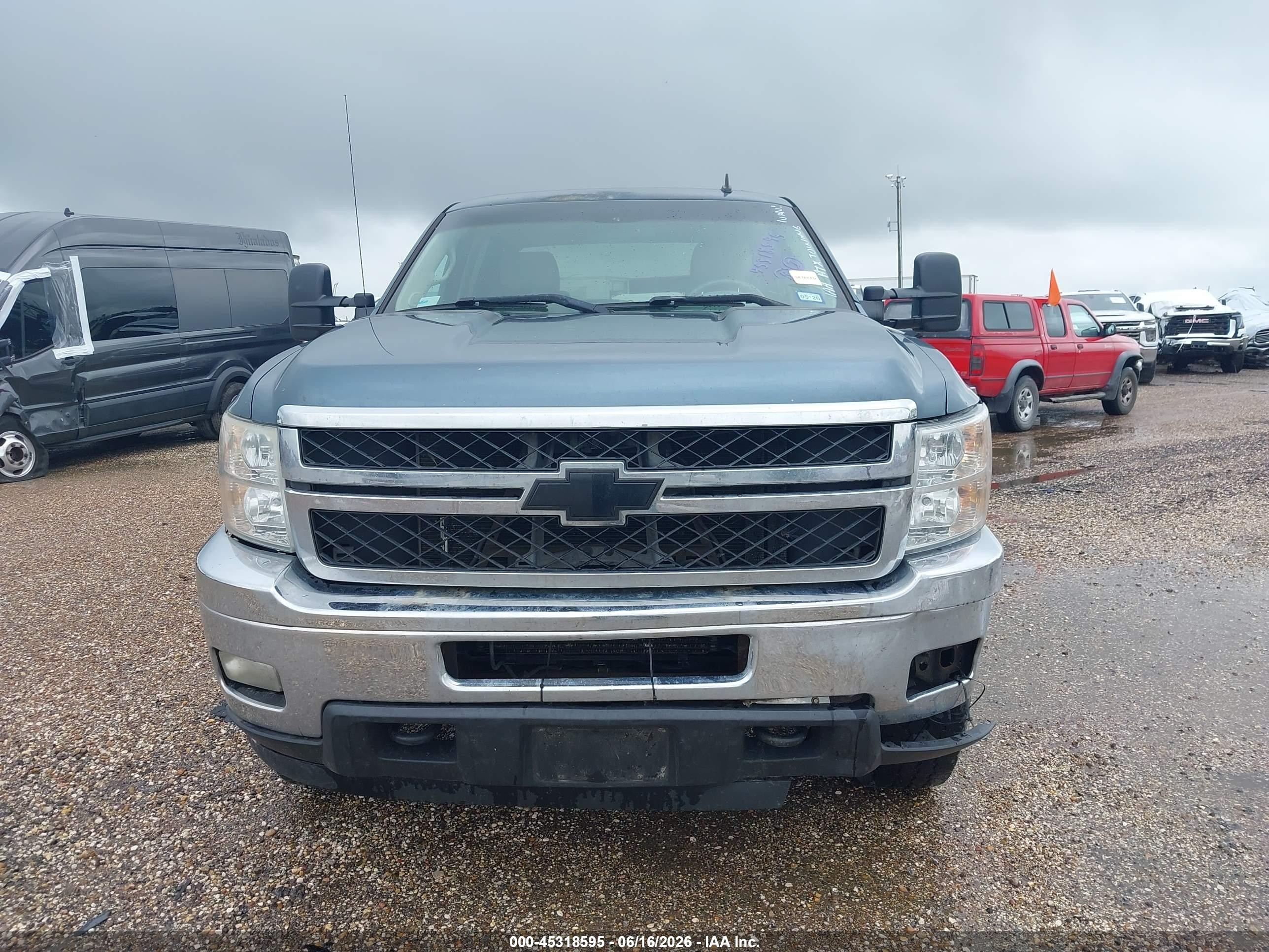 2012 Chevrolet Silverado 2500hd Ltz White vin: 1GC1CYEG9CF169399