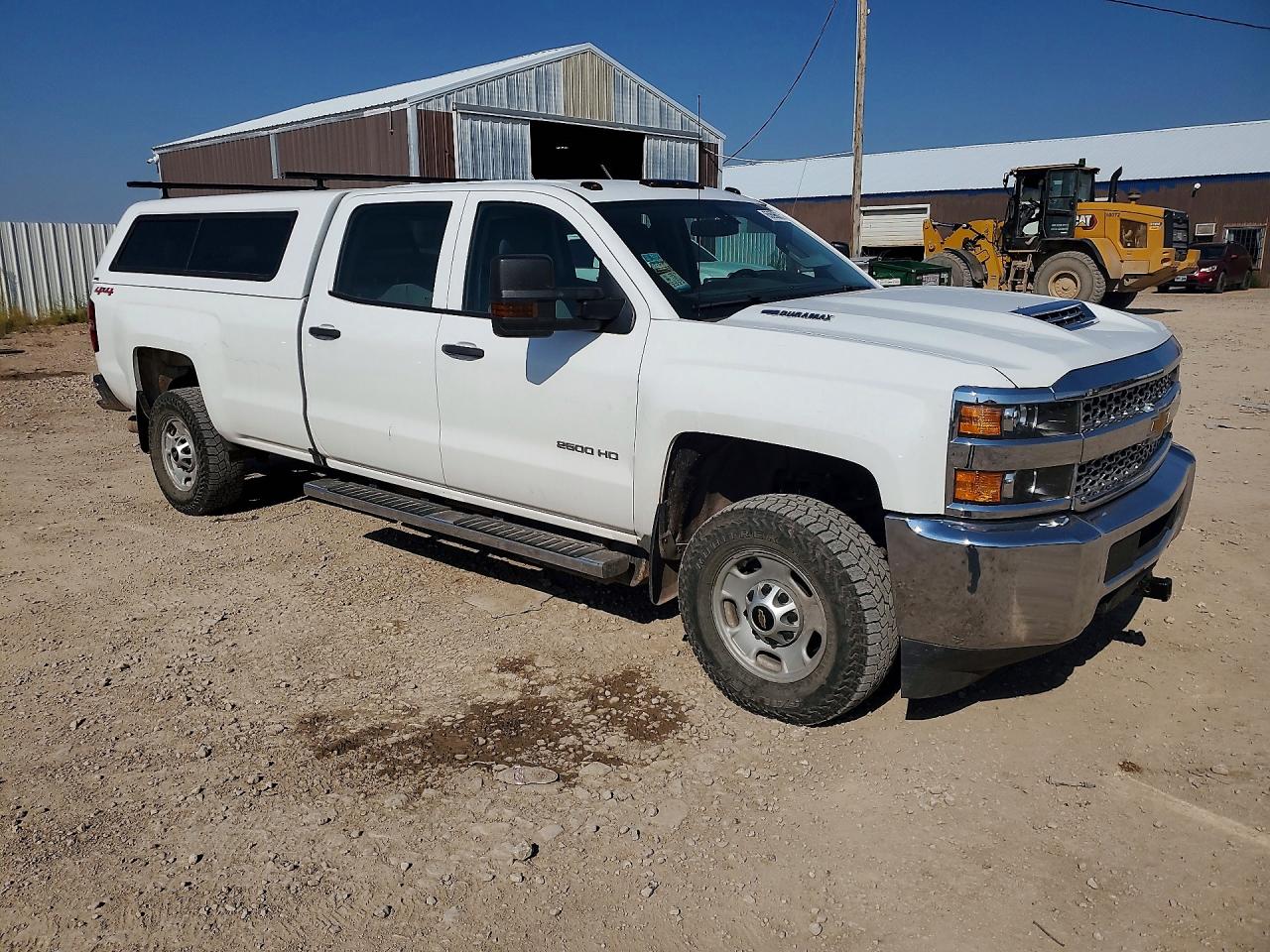 2019 Chevrolet Silverado K2500 Heavy Duty White vin: 1GC1KREY3KF136401