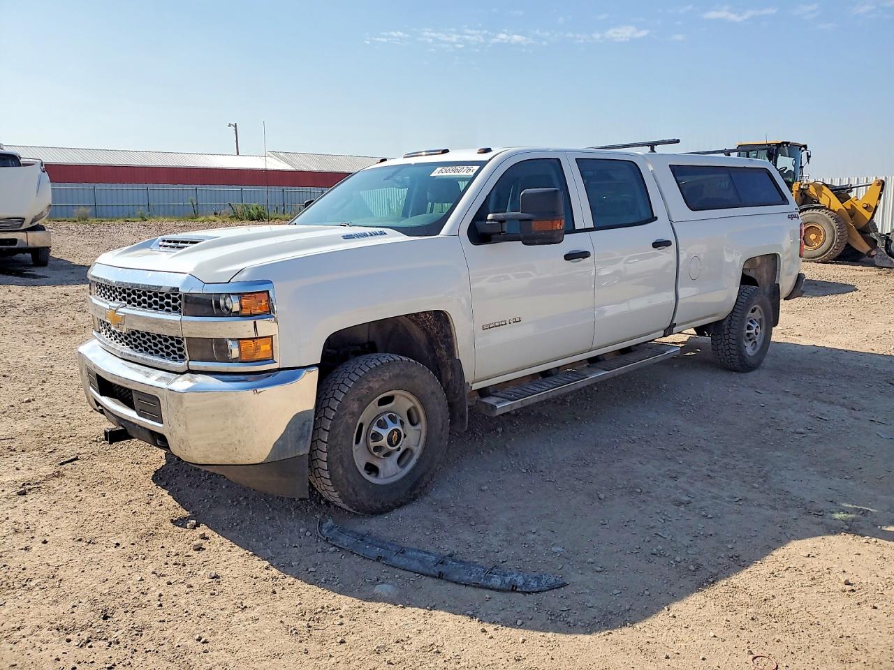 2019 Chevrolet Silverado K2500 Heavy Duty White vin: 1GC1KREY3KF136401
