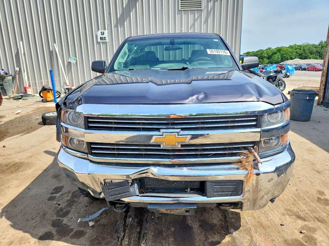 2015 Chevrolet Silverado K2500 Heavy Duty Gray vin: 1GC1KUE87FF129640