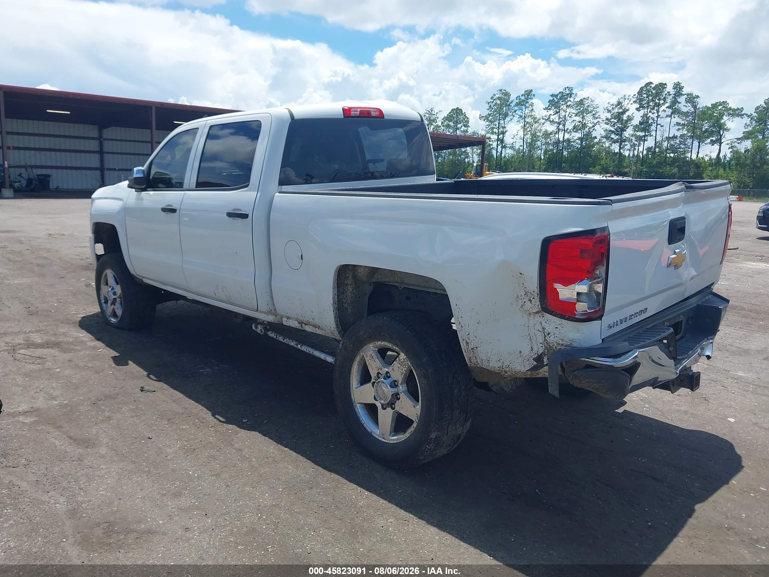 2015 Chevrolet Silverado 2500hd Built After Aug 14 Work Truck White vin: 1GC1KUE8XFF512293