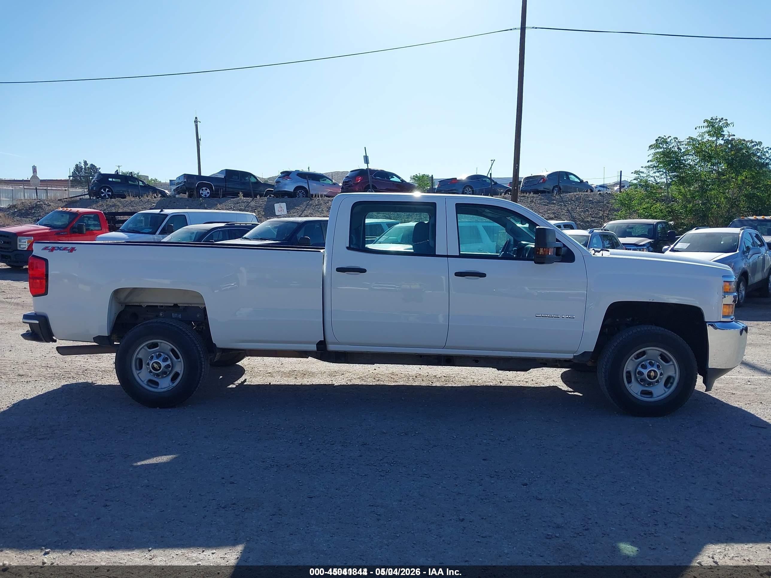 2017 Chevrolet Silverado 2500hd Wt White vin: 1GC1KUEG0HF181850