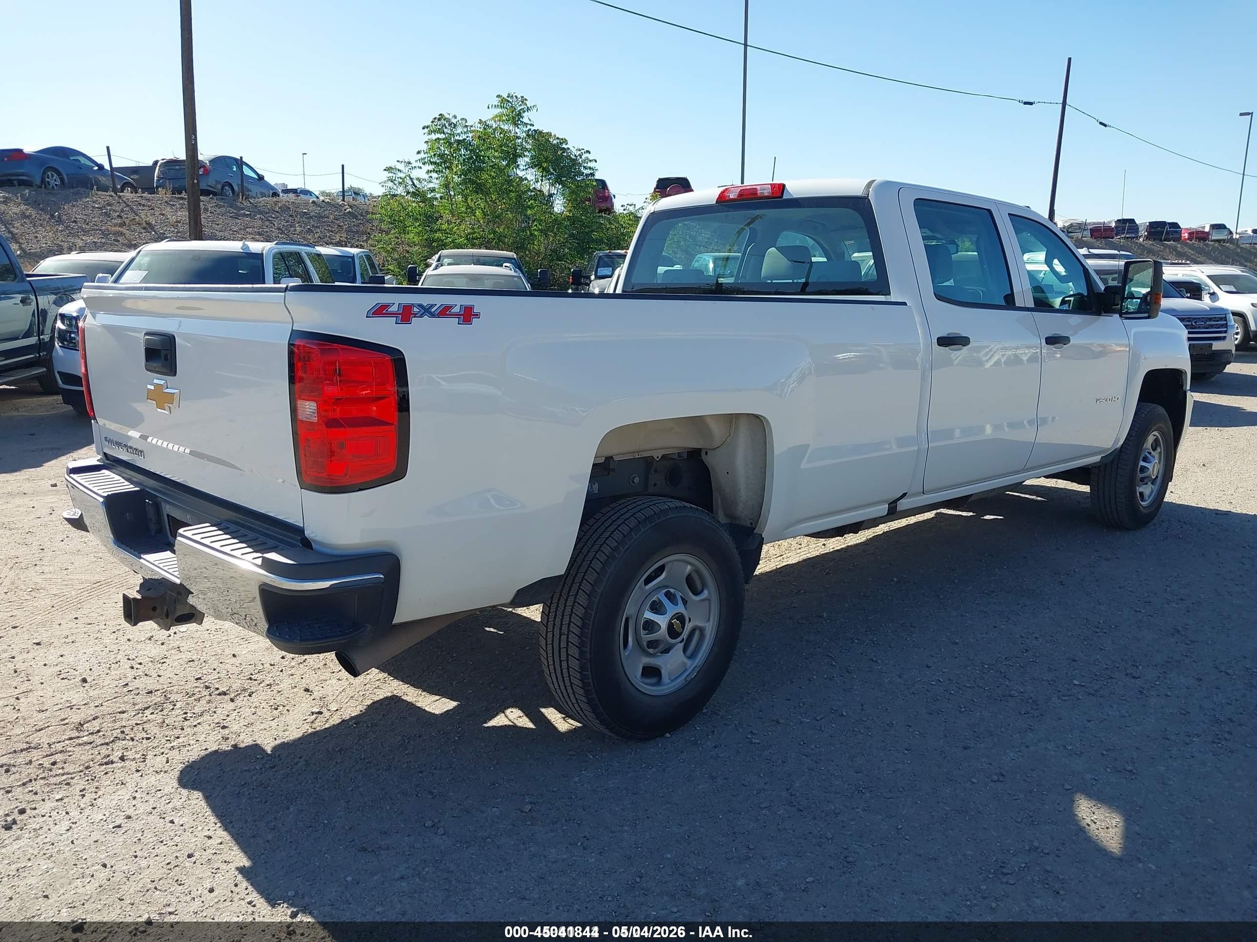 2017 Chevrolet Silverado 2500hd Wt White vin: 1GC1KUEG0HF181850