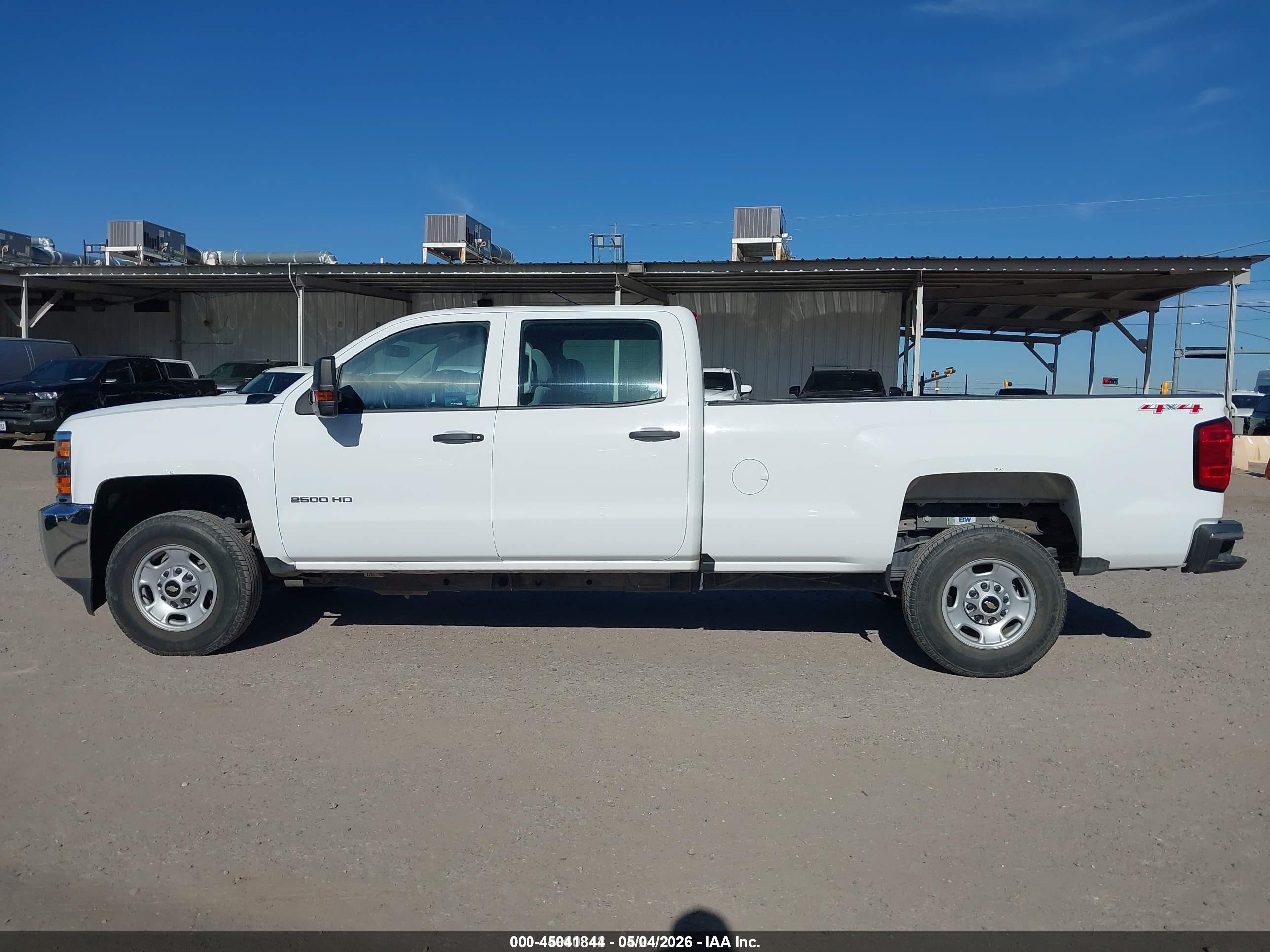 2017 Chevrolet Silverado 2500hd Wt White vin: 1GC1KUEG0HF181850