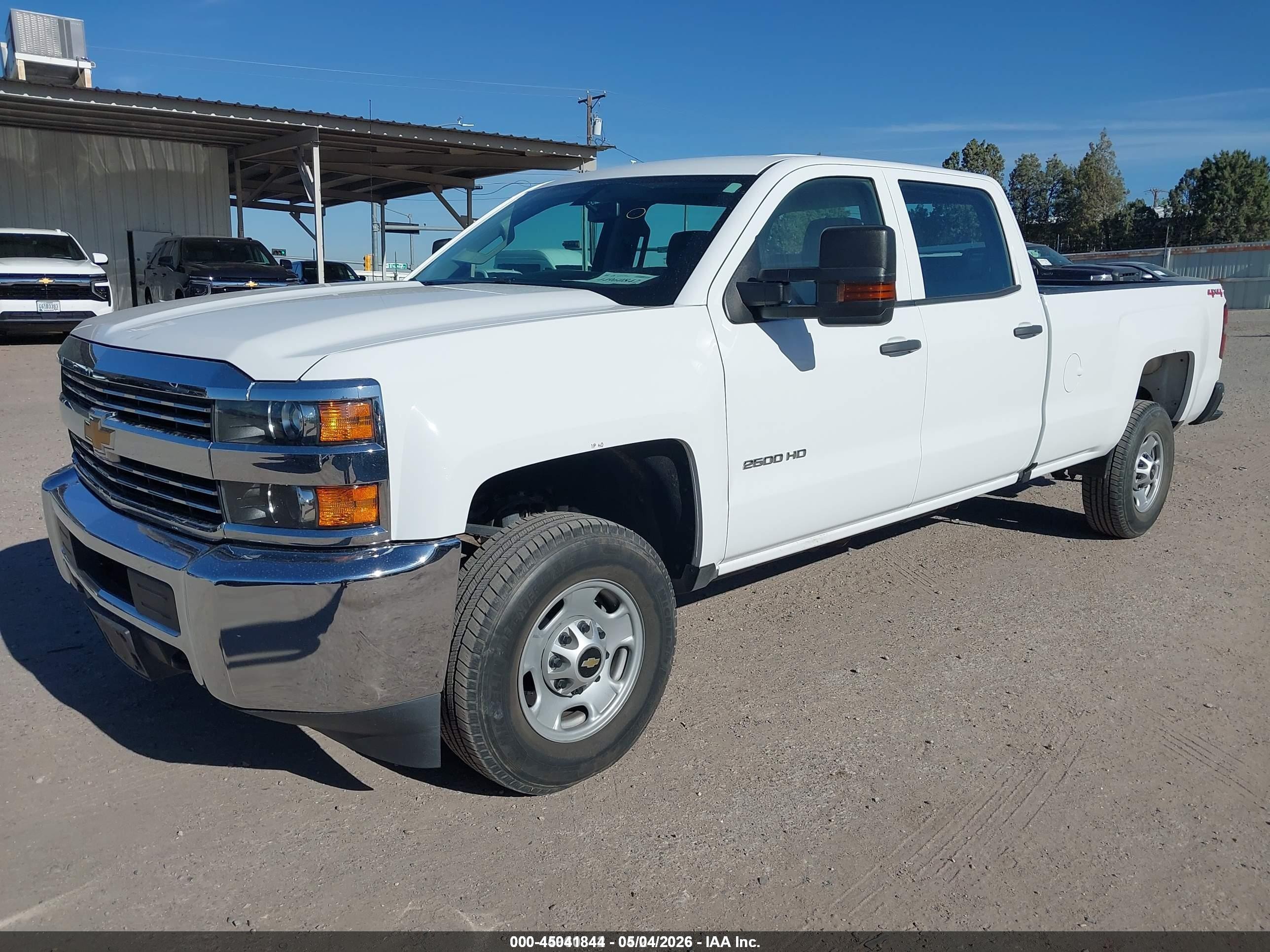 2017 Chevrolet Silverado 2500hd Wt White vin: 1GC1KUEG0HF181850