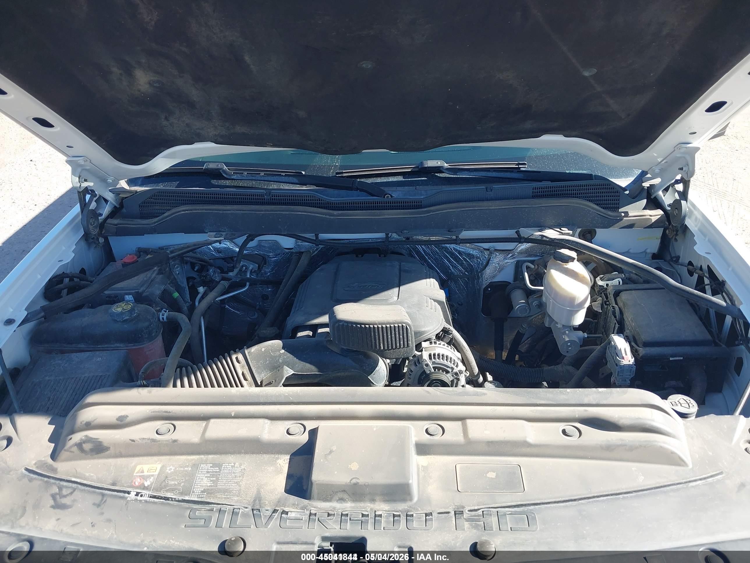 2017 Chevrolet Silverado 2500hd Wt White vin: 1GC1KUEG0HF181850