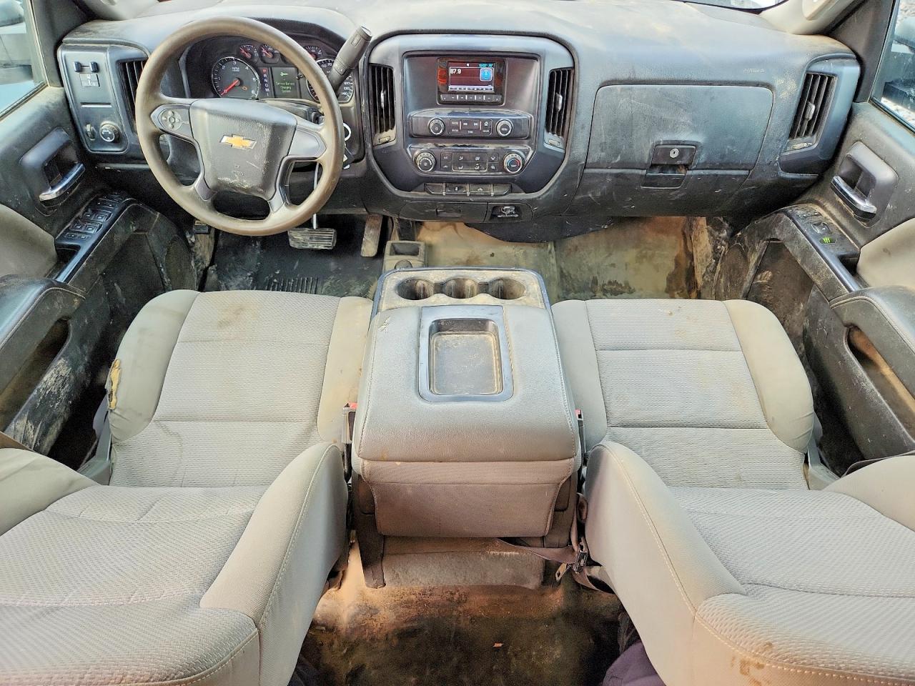 2015 Chevrolet Silverado K2500 Heavy Duty White vin: 1GC1KUEG1FF617151