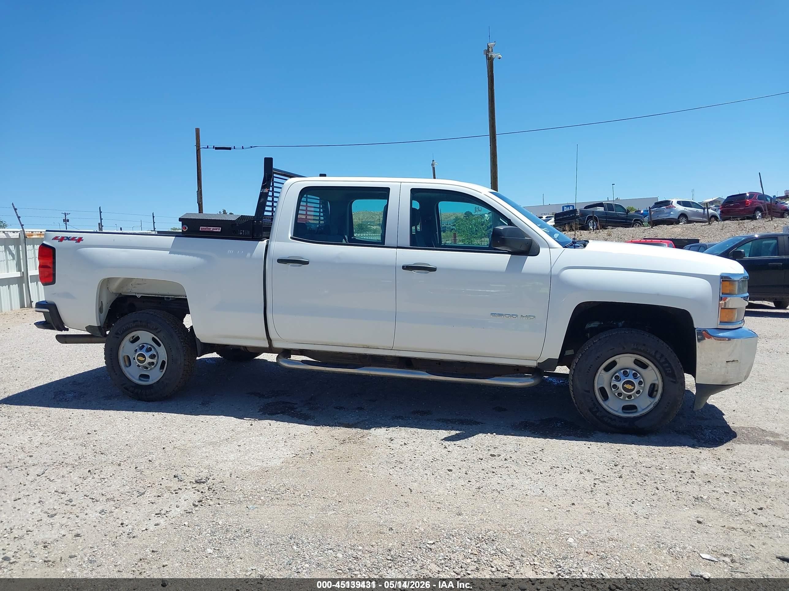 2015 Chevrolet Silverado 2500hd Wt White vin: 1GC1KUEG1FF629543