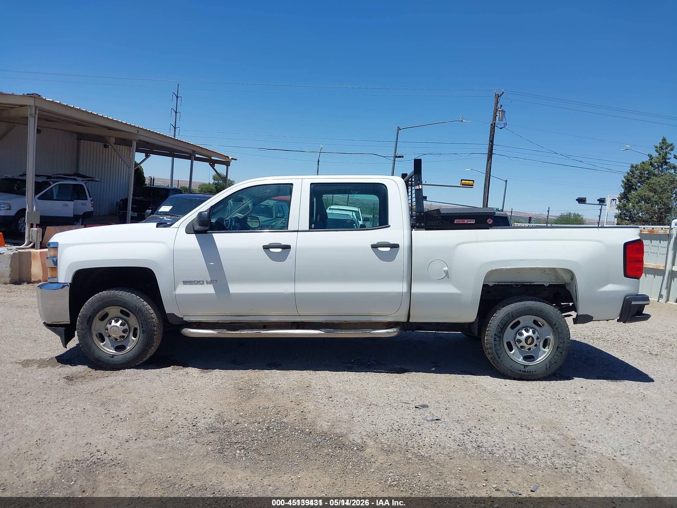 2015 Chevrolet Silverado 2500hd Wt White vin: 1GC1KUEG1FF629543