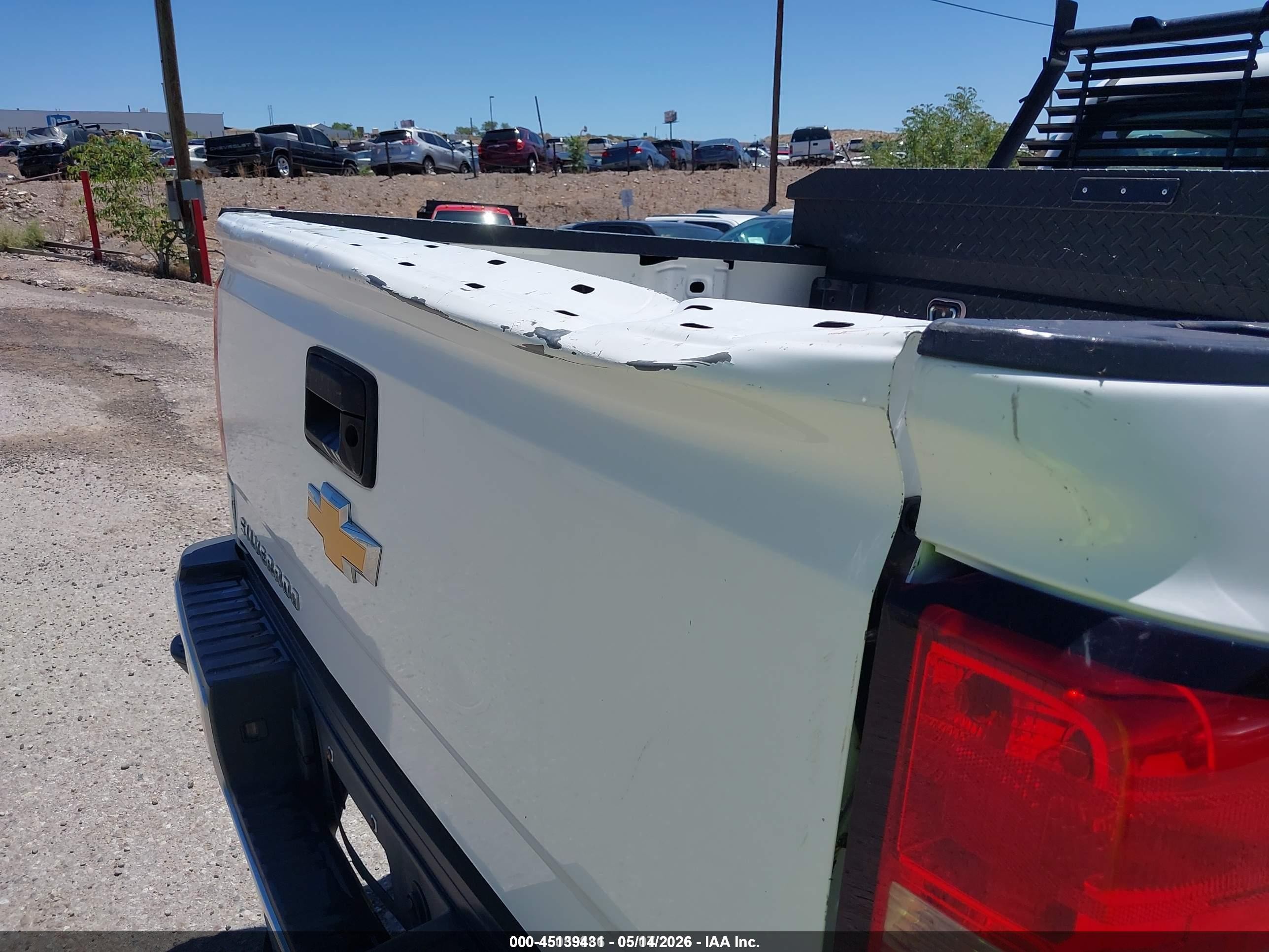 2015 Chevrolet Silverado 2500hd Wt White vin: 1GC1KUEG1FF629543