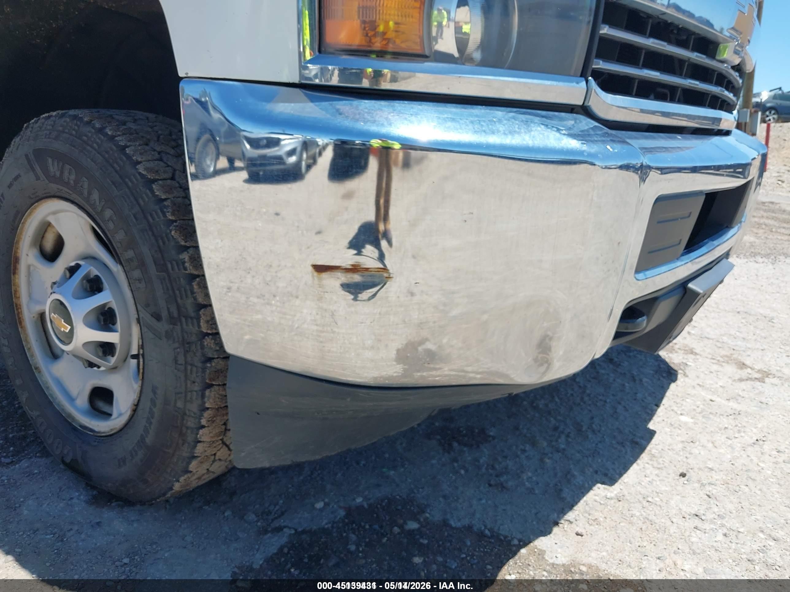 2015 Chevrolet Silverado 2500hd Wt White vin: 1GC1KUEG1FF629543