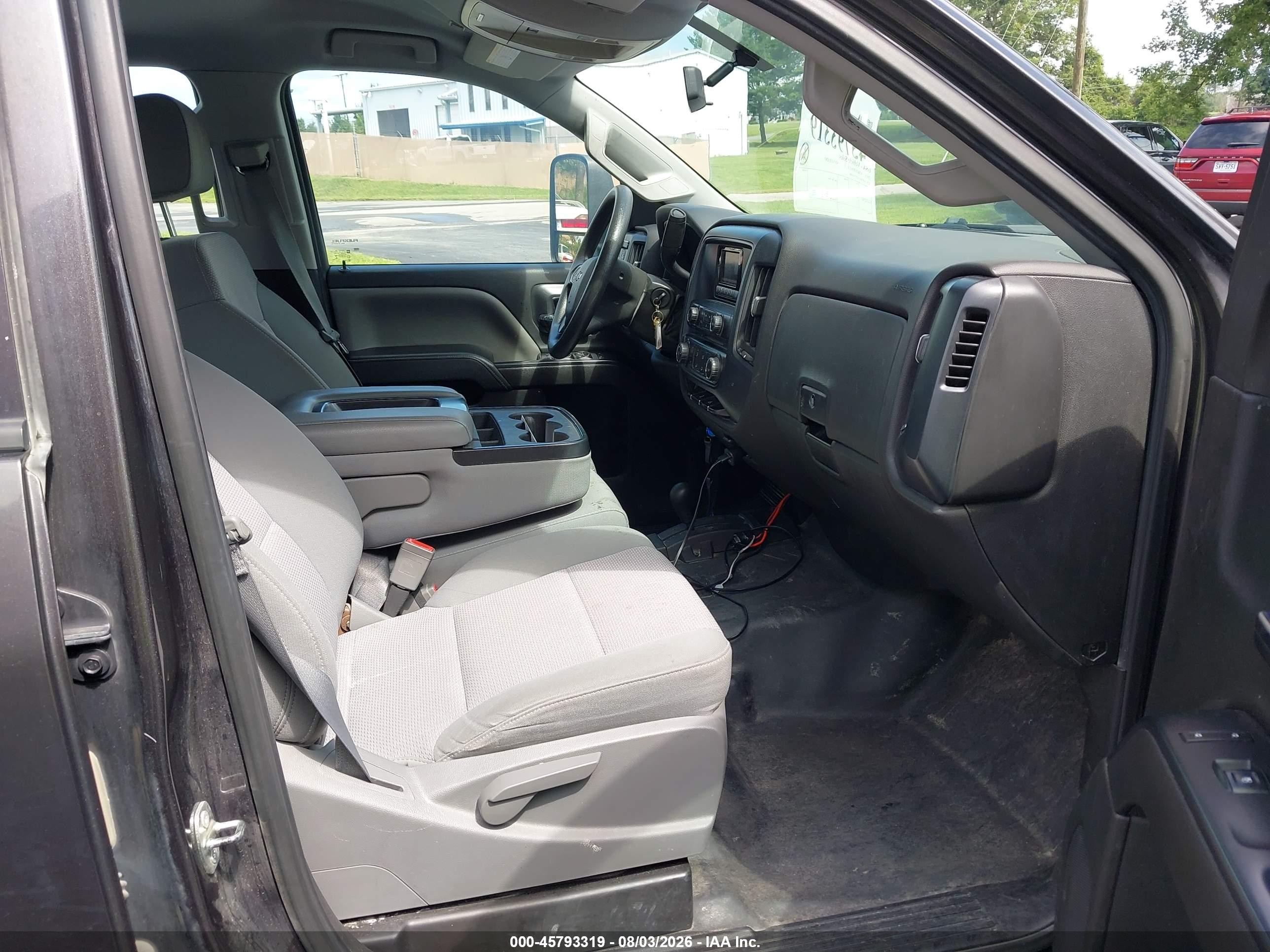 2015 Chevrolet Silverado 2500hd Built After Aug 14 Work Truck Gray vin: 1GC1KUEG2FF630085