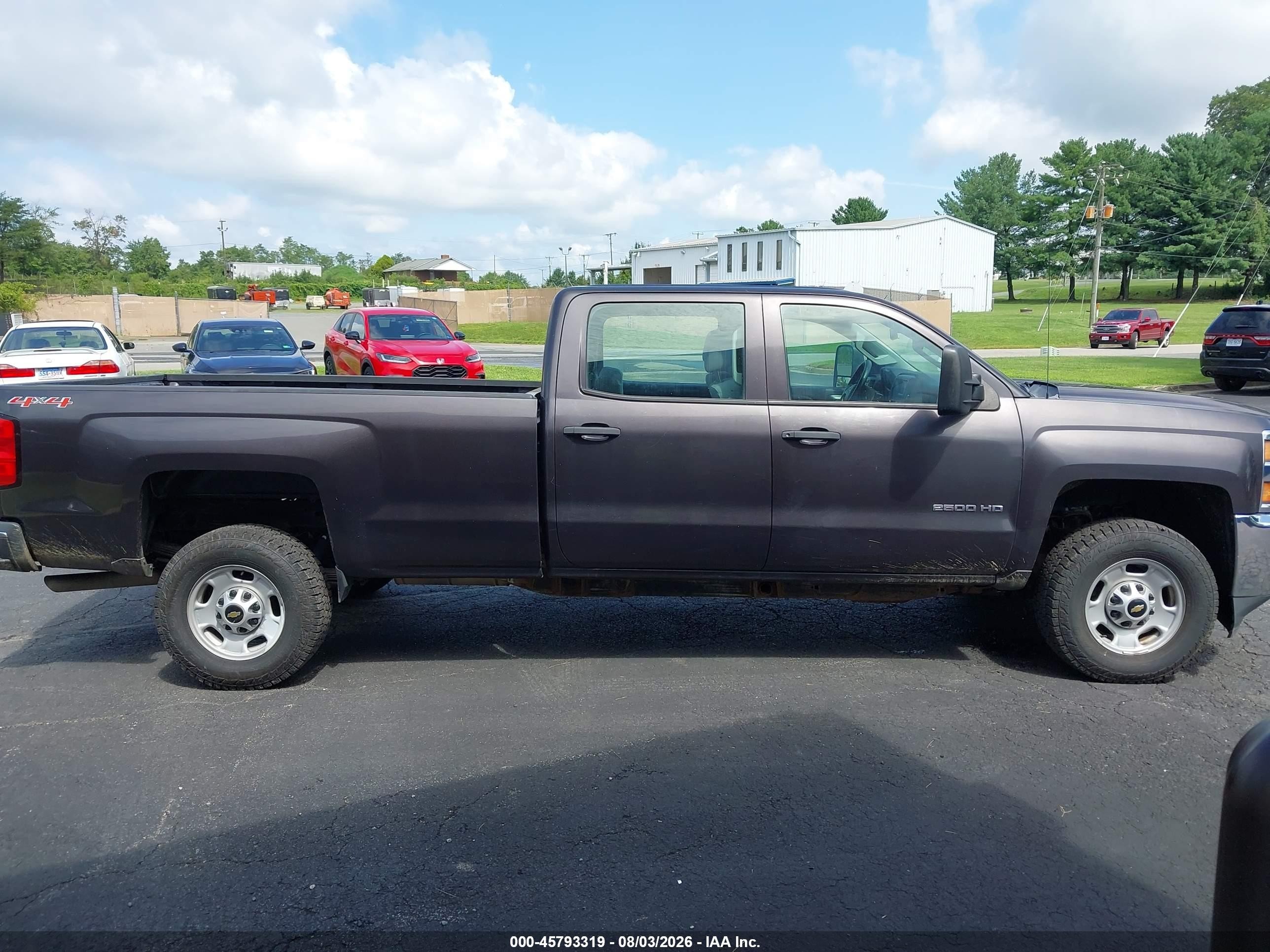 2015 Chevrolet Silverado 2500hd Built After Aug 14 Work Truck Gray vin: 1GC1KUEG2FF630085