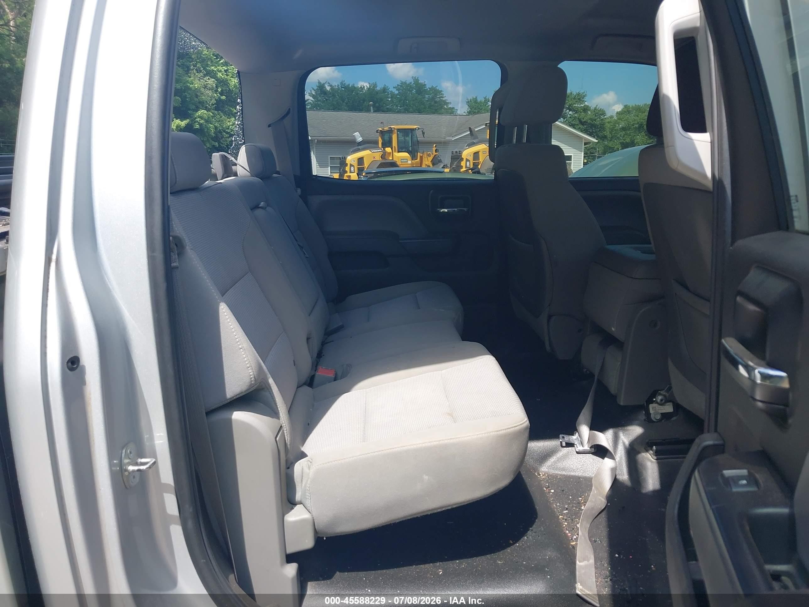 2015 Chevrolet Silverado 2500hd Work Truck Silver vin: 1GC1KUEG3FF124913