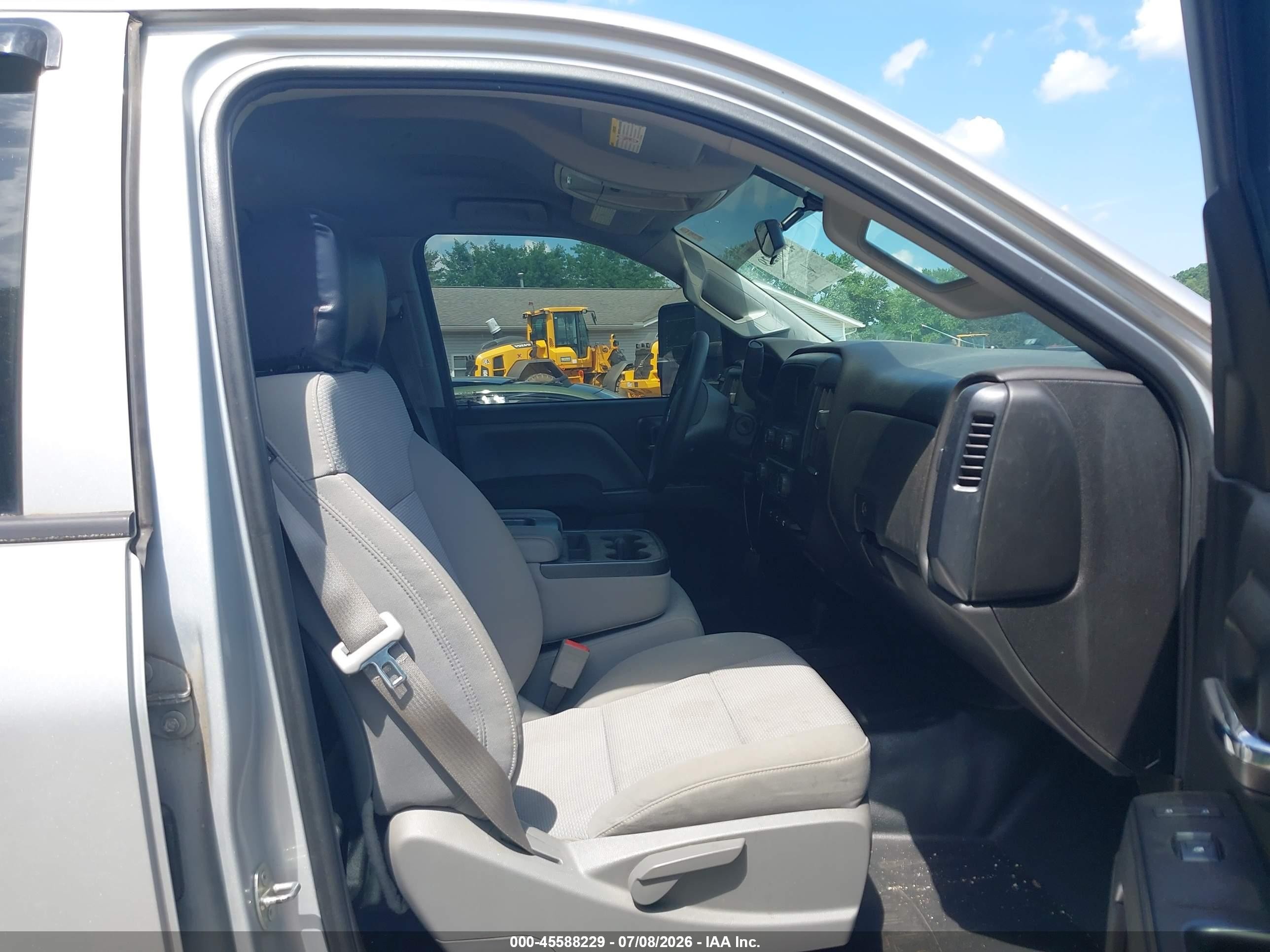 2015 Chevrolet Silverado 2500hd Work Truck Silver vin: 1GC1KUEG3FF124913