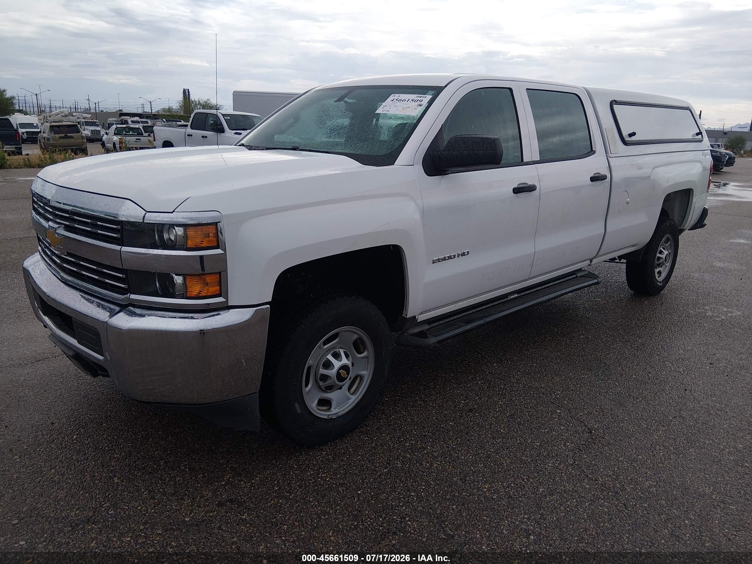 2015 Chevrolet Silverado 2500hd Built After Aug 14 Work Truck White vin: 1GC1KUEG3FF629284