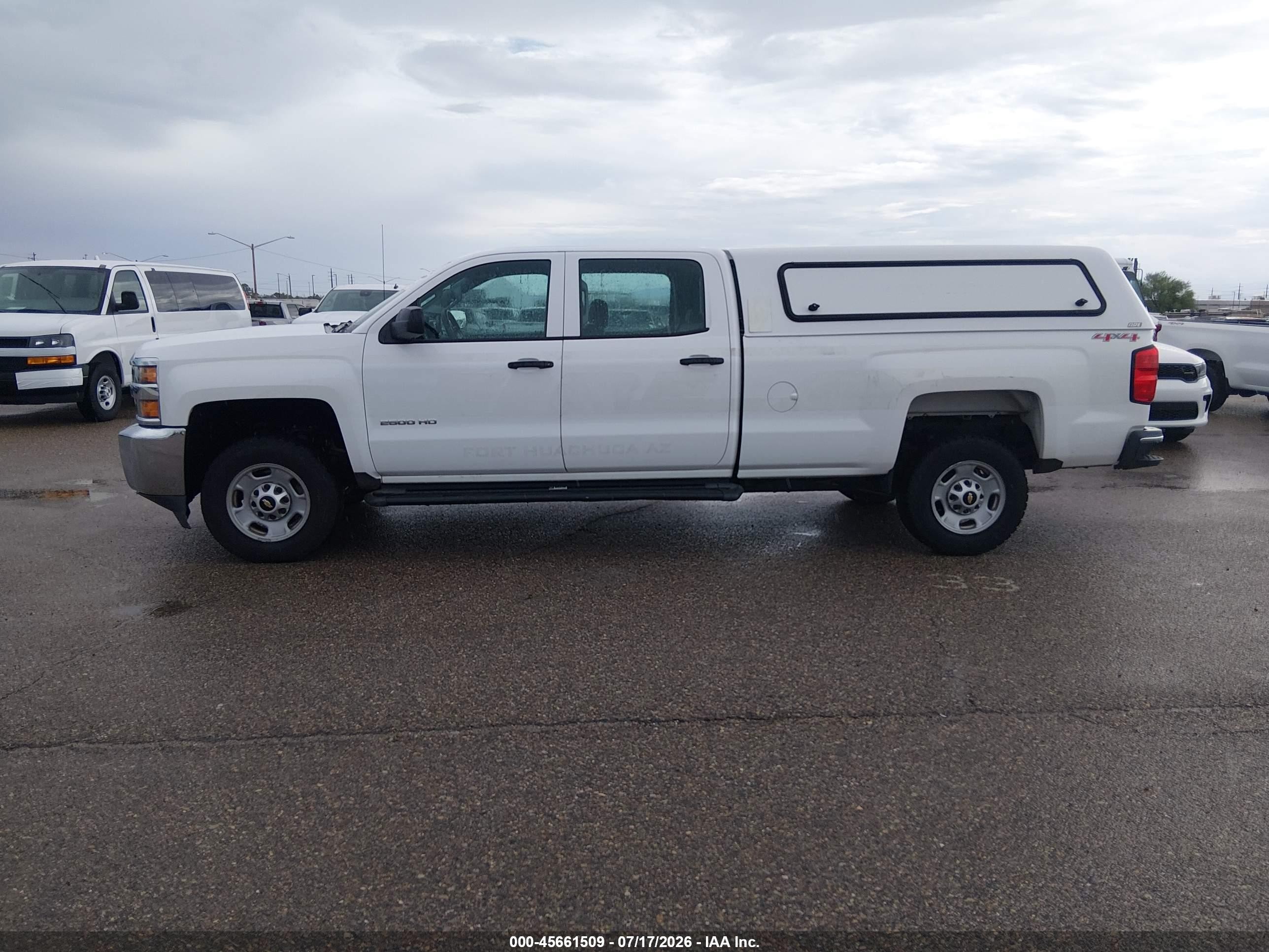 2015 Chevrolet Silverado 2500hd Built After Aug 14 Work Truck White vin: 1GC1KUEG3FF629284