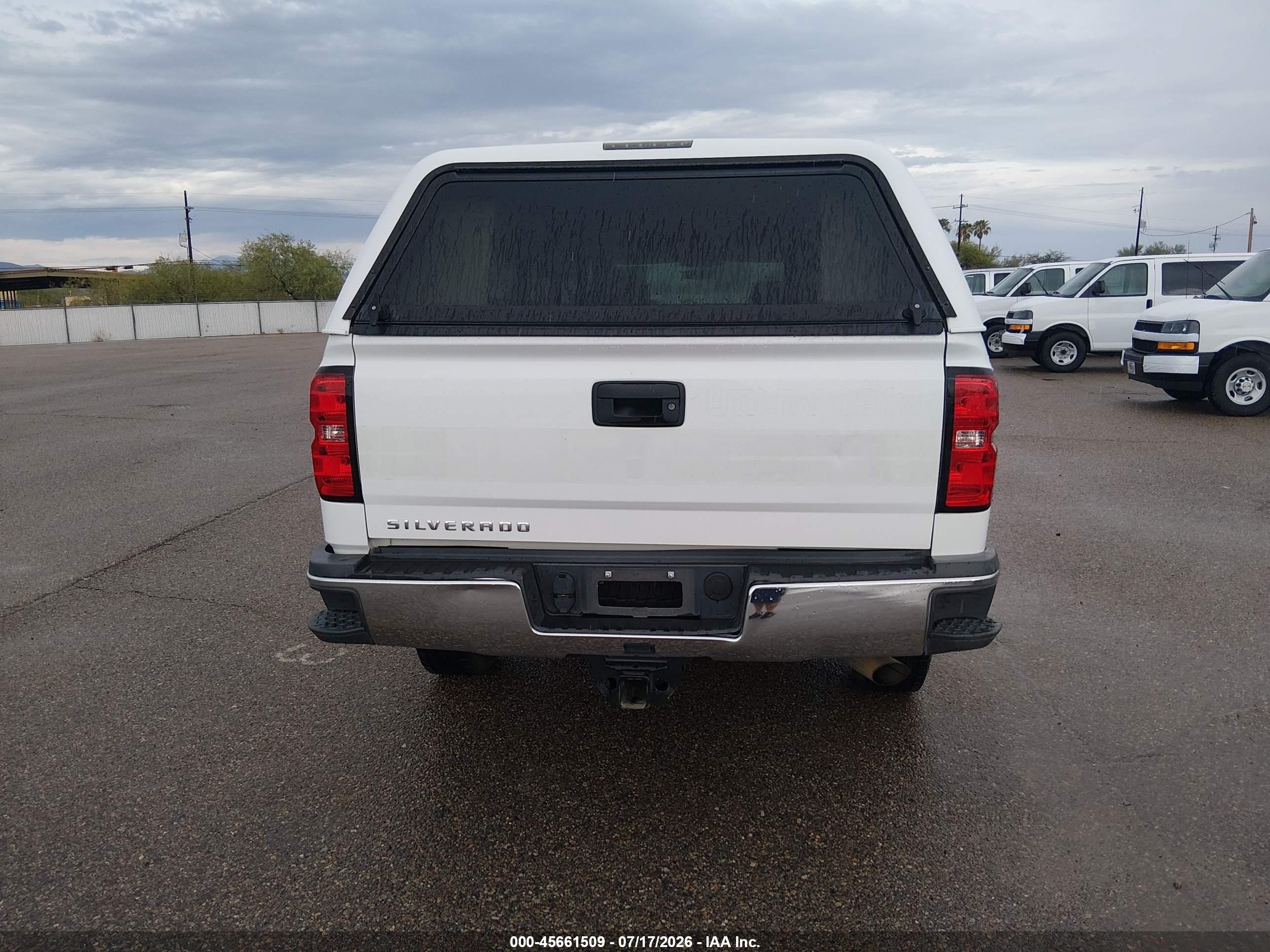 2015 Chevrolet Silverado 2500hd Built After Aug 14 Work Truck White vin: 1GC1KUEG3FF629284