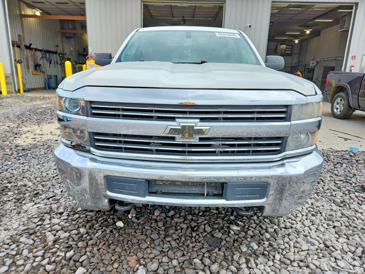 2015 Chevrolet Silverado K2500 Heavy Duty White vin: 1GC1KUEG4FF137119