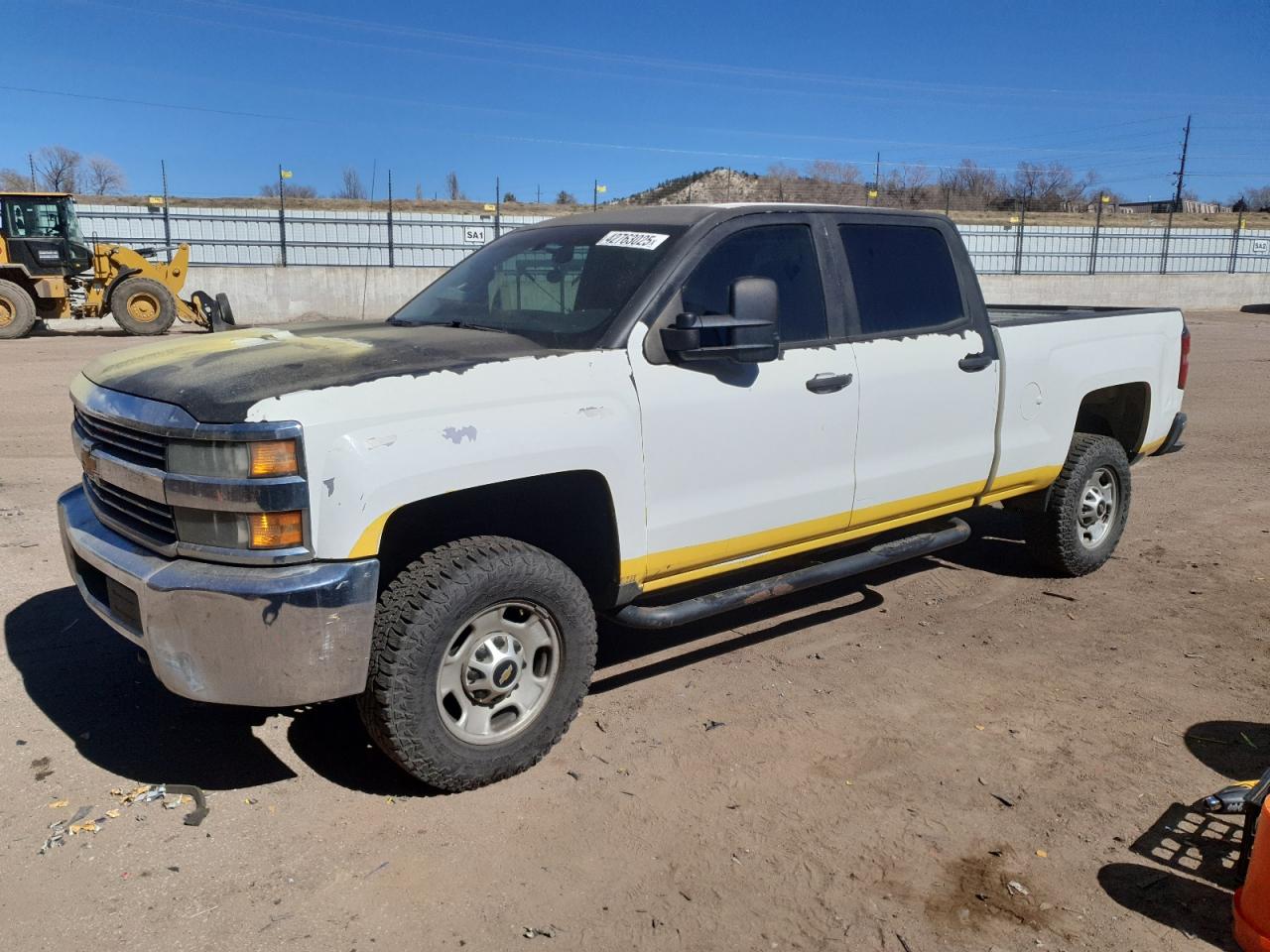 2015 Chevrolet 2500 Hd Yellow vin: 1GC1KUEG5FF590925