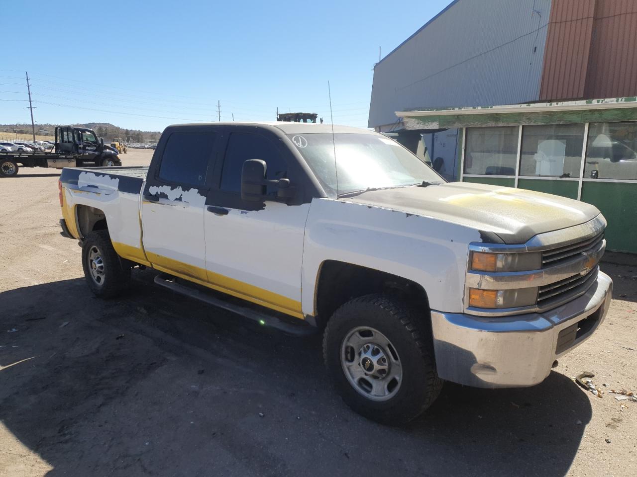 2015 Chevrolet 2500 Hd Yellow vin: 1GC1KUEG5FF590925