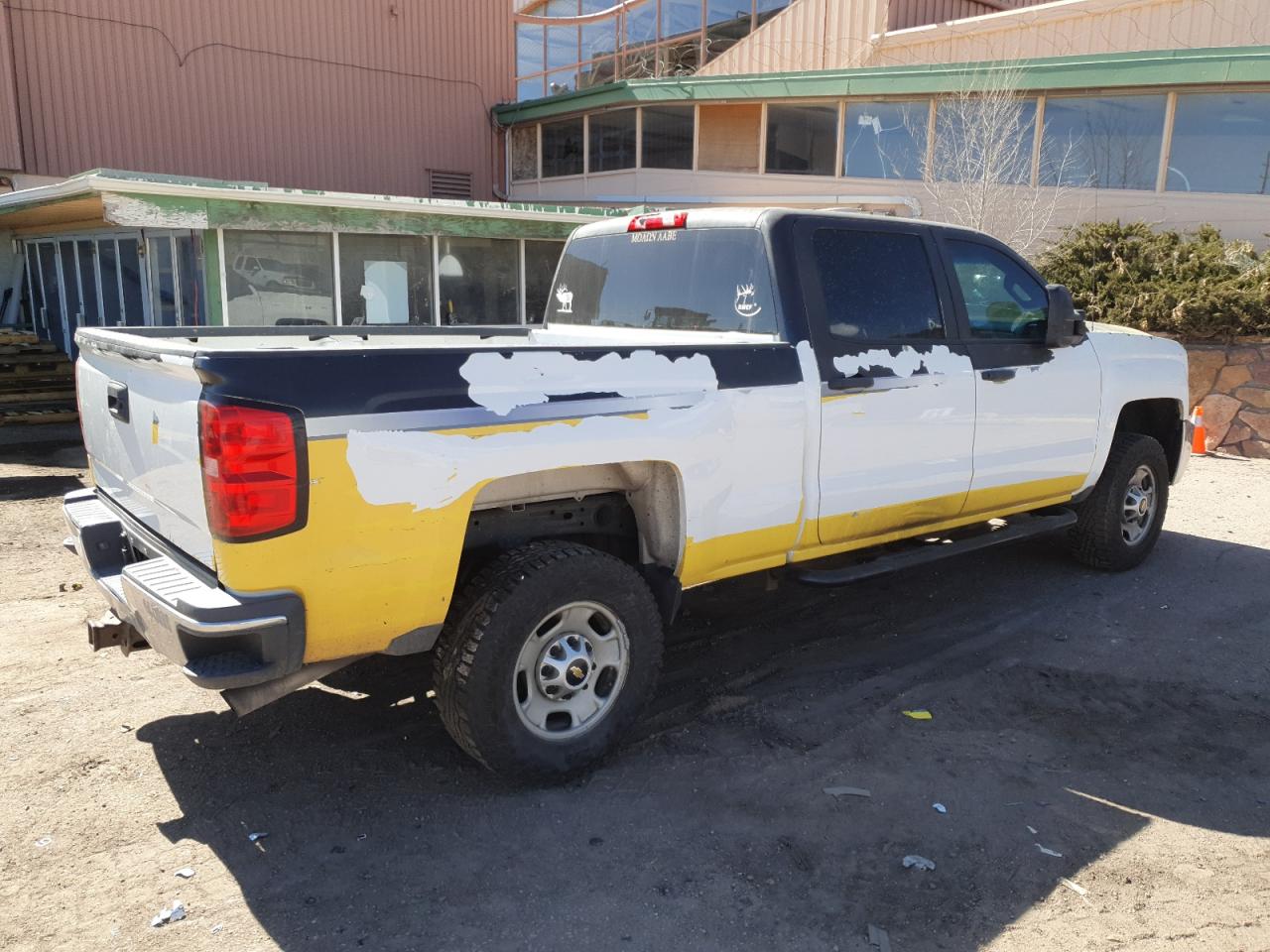 2015 Chevrolet 2500 Hd Yellow vin: 1GC1KUEG5FF590925