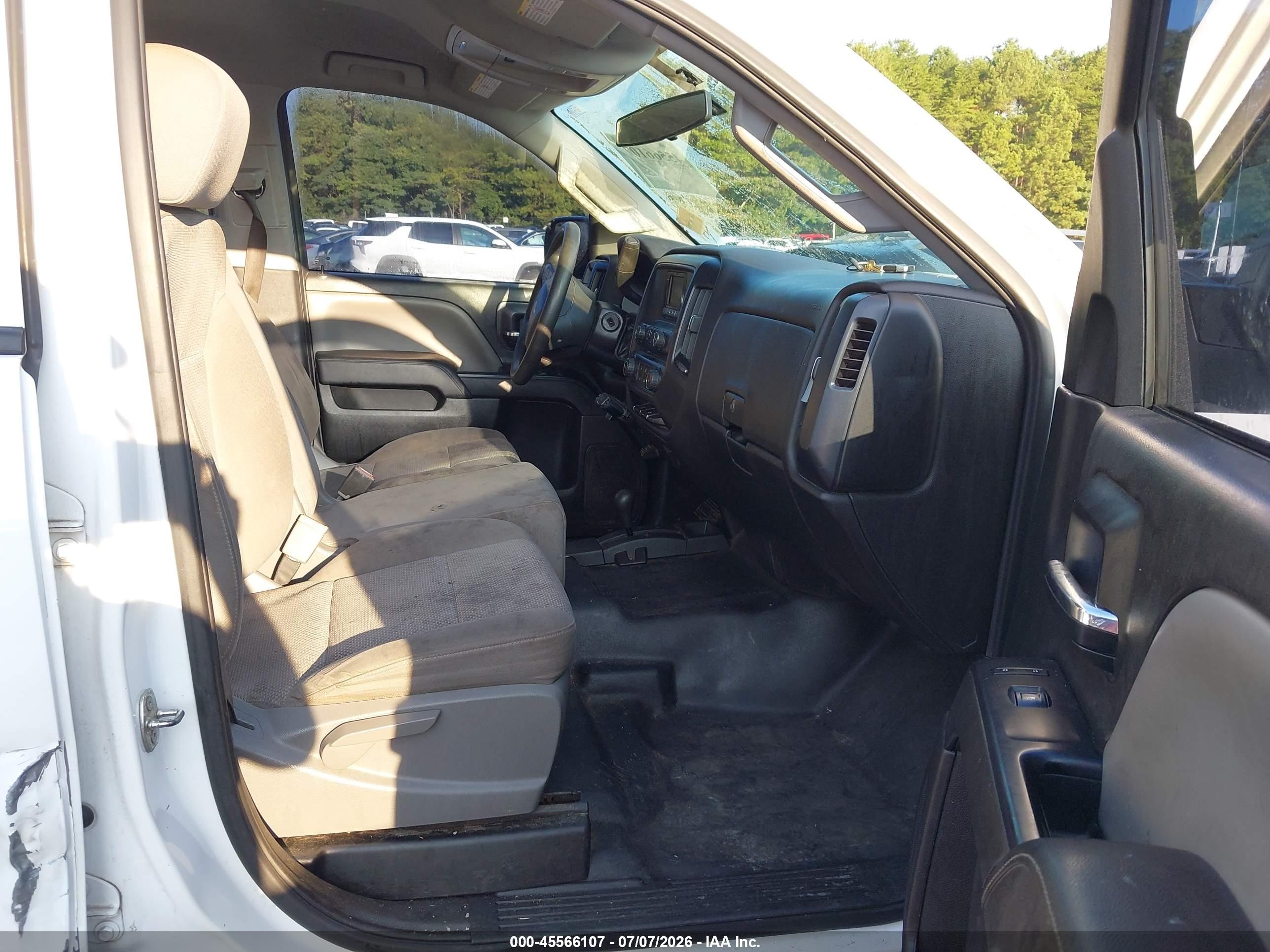 2015 Chevrolet Silverado 2500hd Built After Aug 14 Work Truck White vin: 1GC1KUEG6FF629294