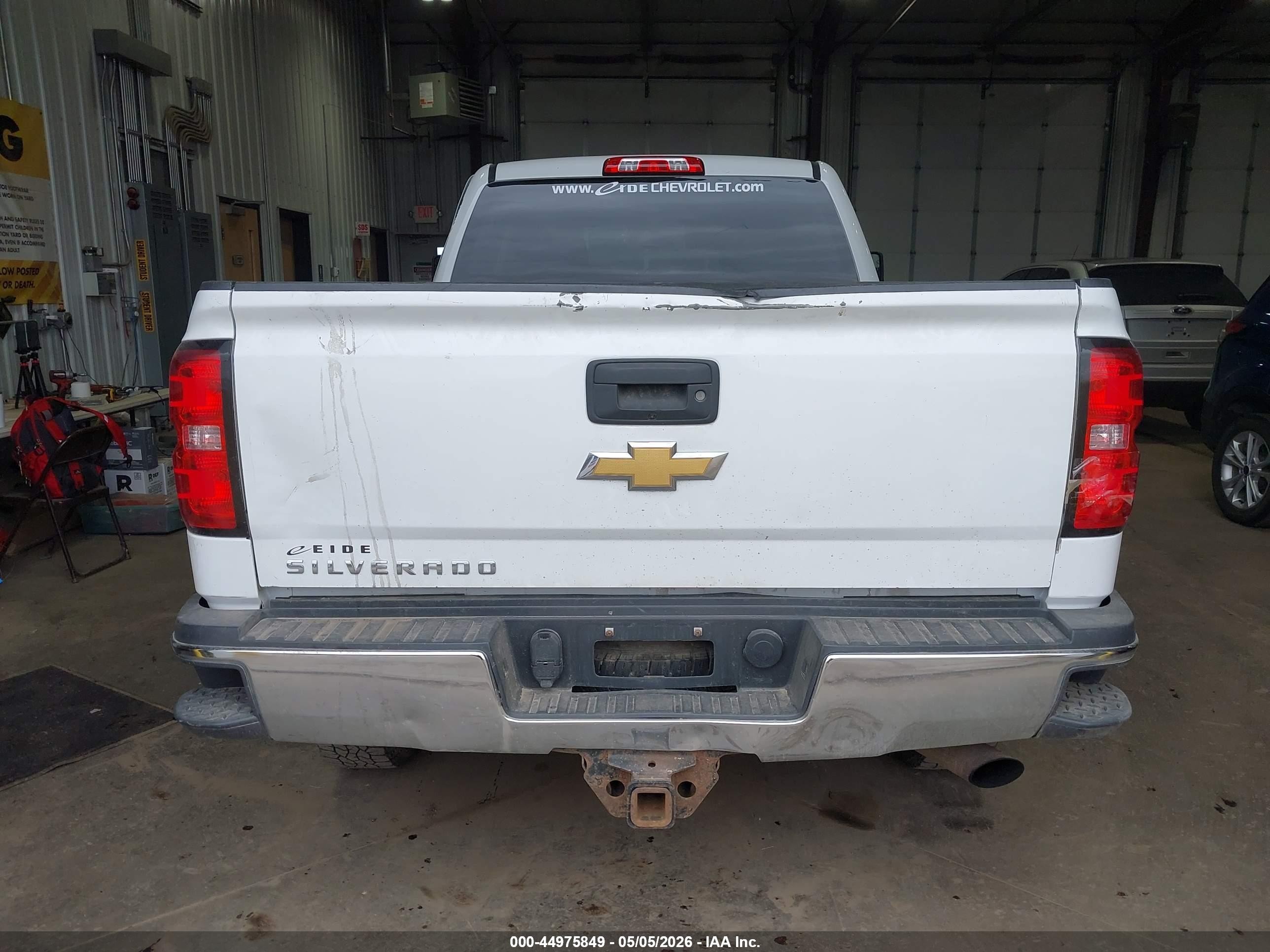 2015 Chevrolet Silverado 2500hd Wt Белый vin: 1GC1KUEG6FF643549