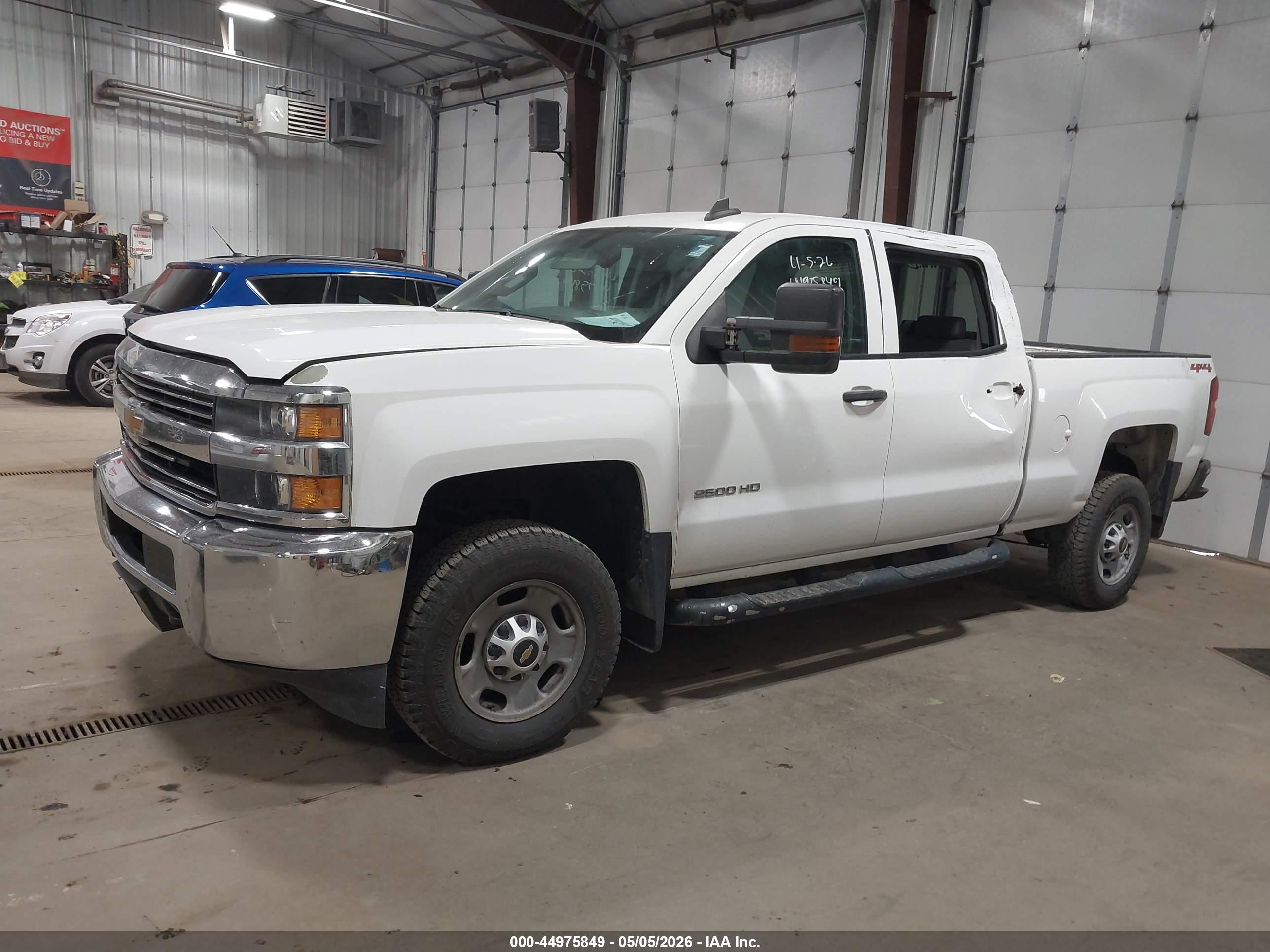 2015 Chevrolet Silverado 2500hd Wt Белый vin: 1GC1KUEG6FF643549