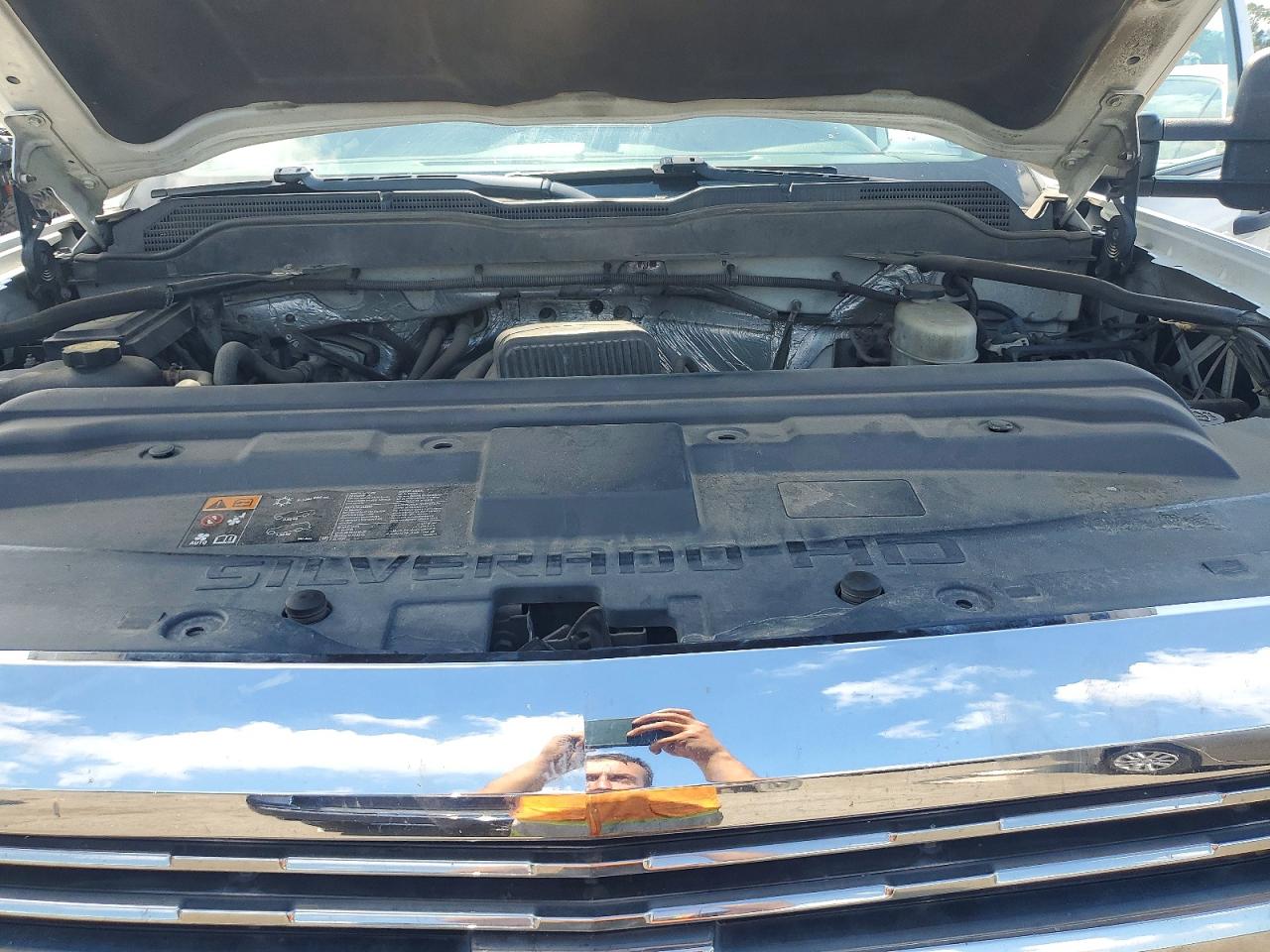 2015 Chevrolet Silverado K2500 Heavy Duty White vin: 1GC1KUEG7FF155162