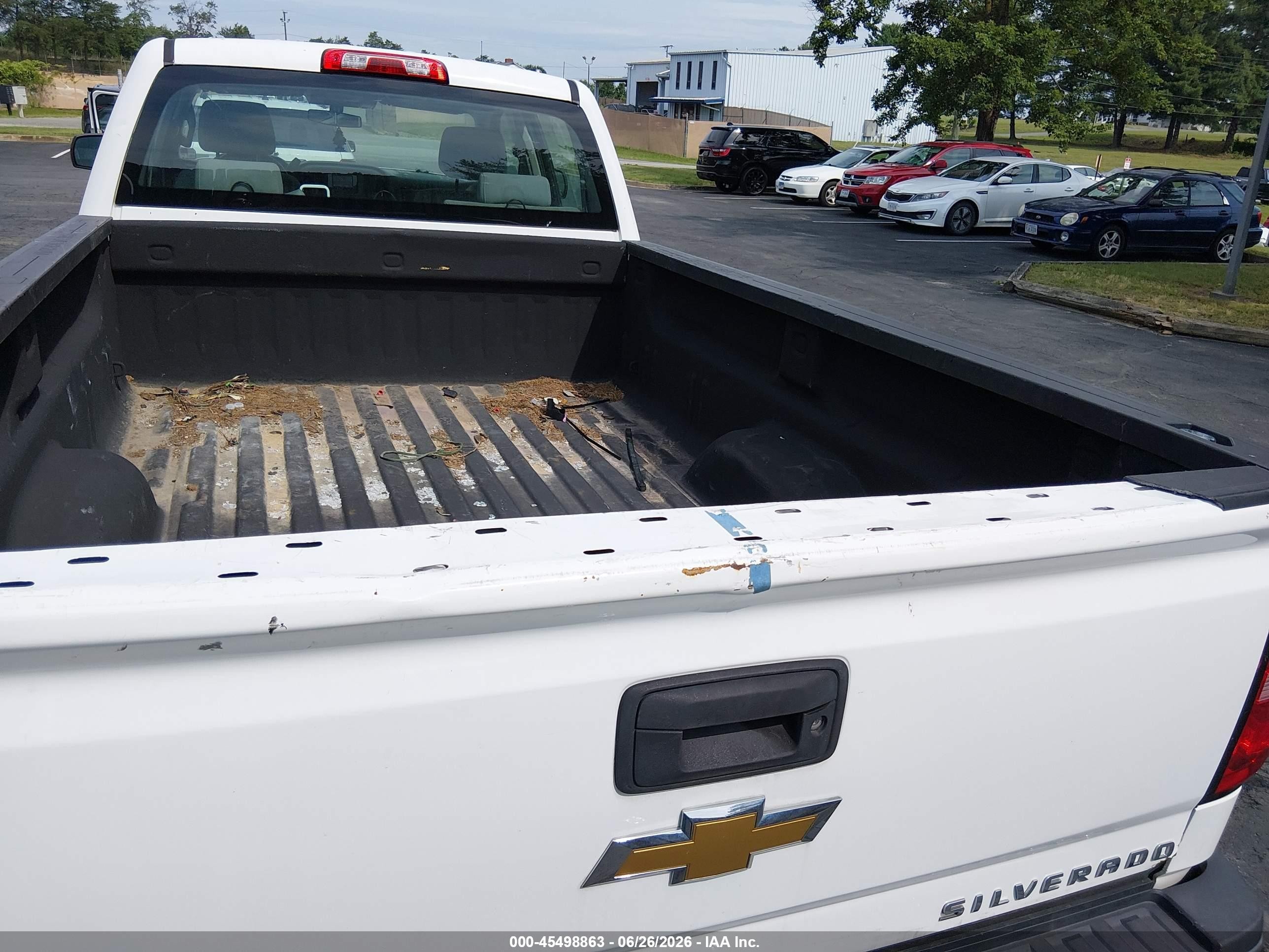 2015 Chevrolet Silverado 2500hd Built After Aug 14 Work Truck White vin: 1GC1KUEG7FF629692