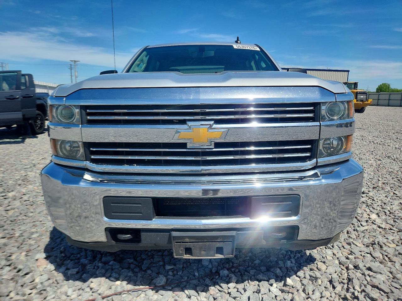 2016 Chevrolet Silverado K2500 Heavy Duty Silver vin: 1GC1KUEGXGF282361