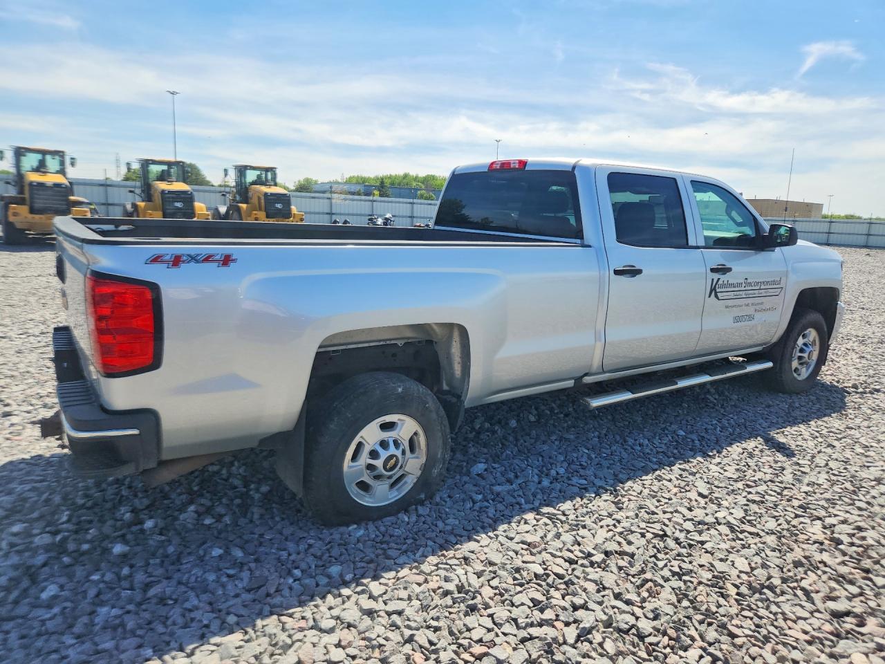2016 Chevrolet Silverado K2500 Heavy Duty Silver vin: 1GC1KUEGXGF282361