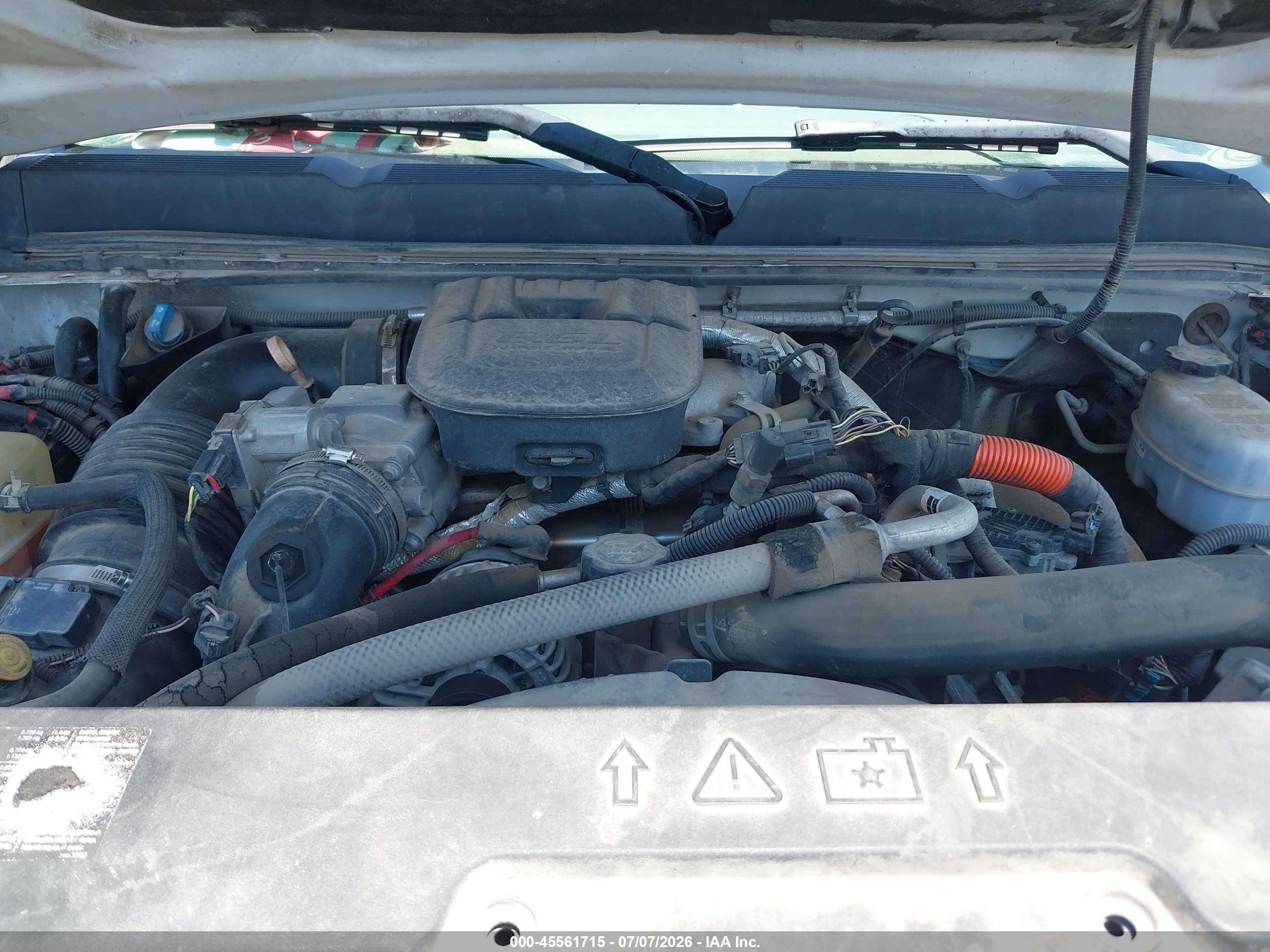 2011 Chevrolet Silverado 2500hd Work Truck White vin: 1GC1KVC80BF137095