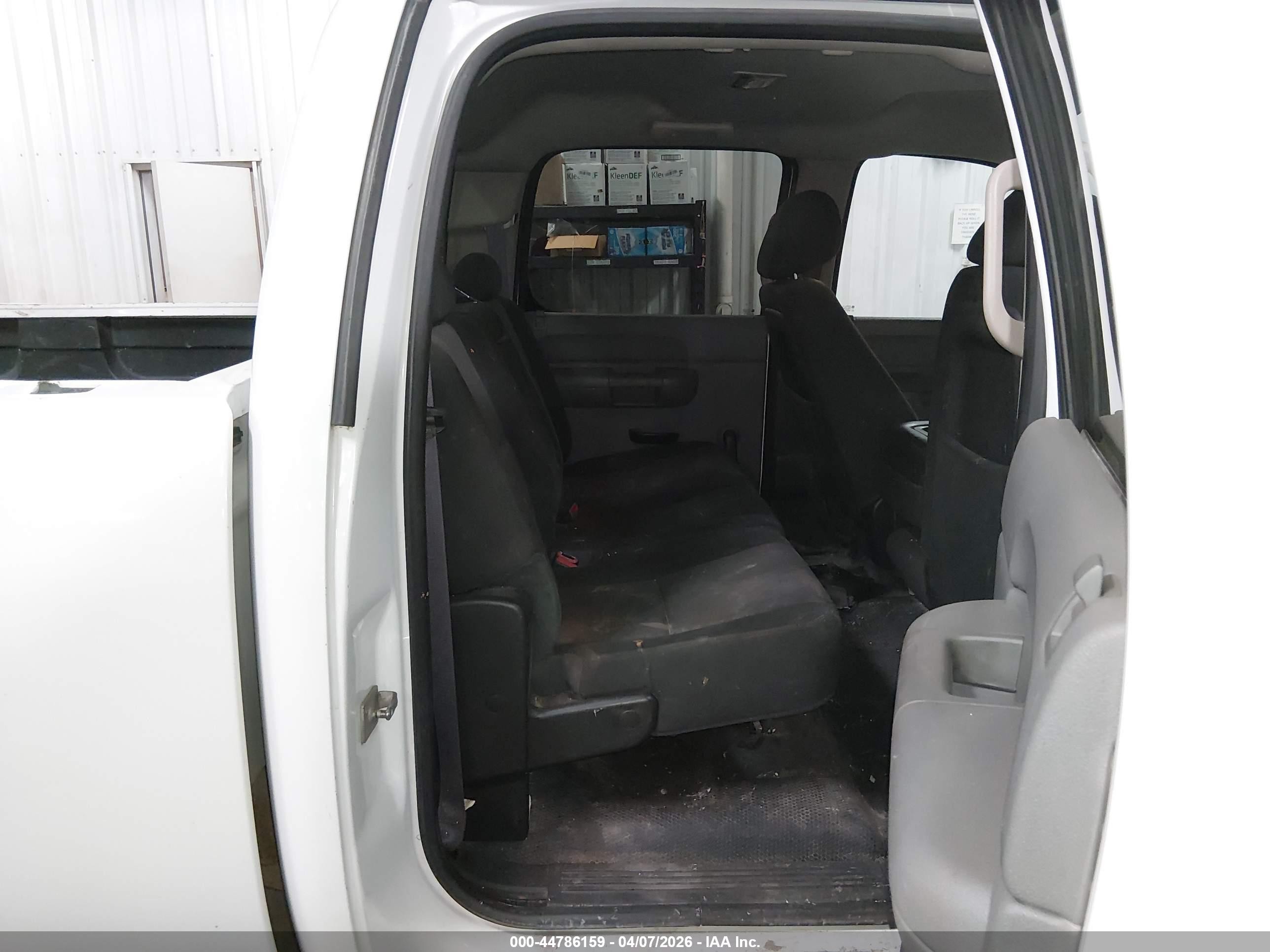 2013 Chevrolet Silverado 2500hd Work Truck White vin: 1GC1KVC80DF186624