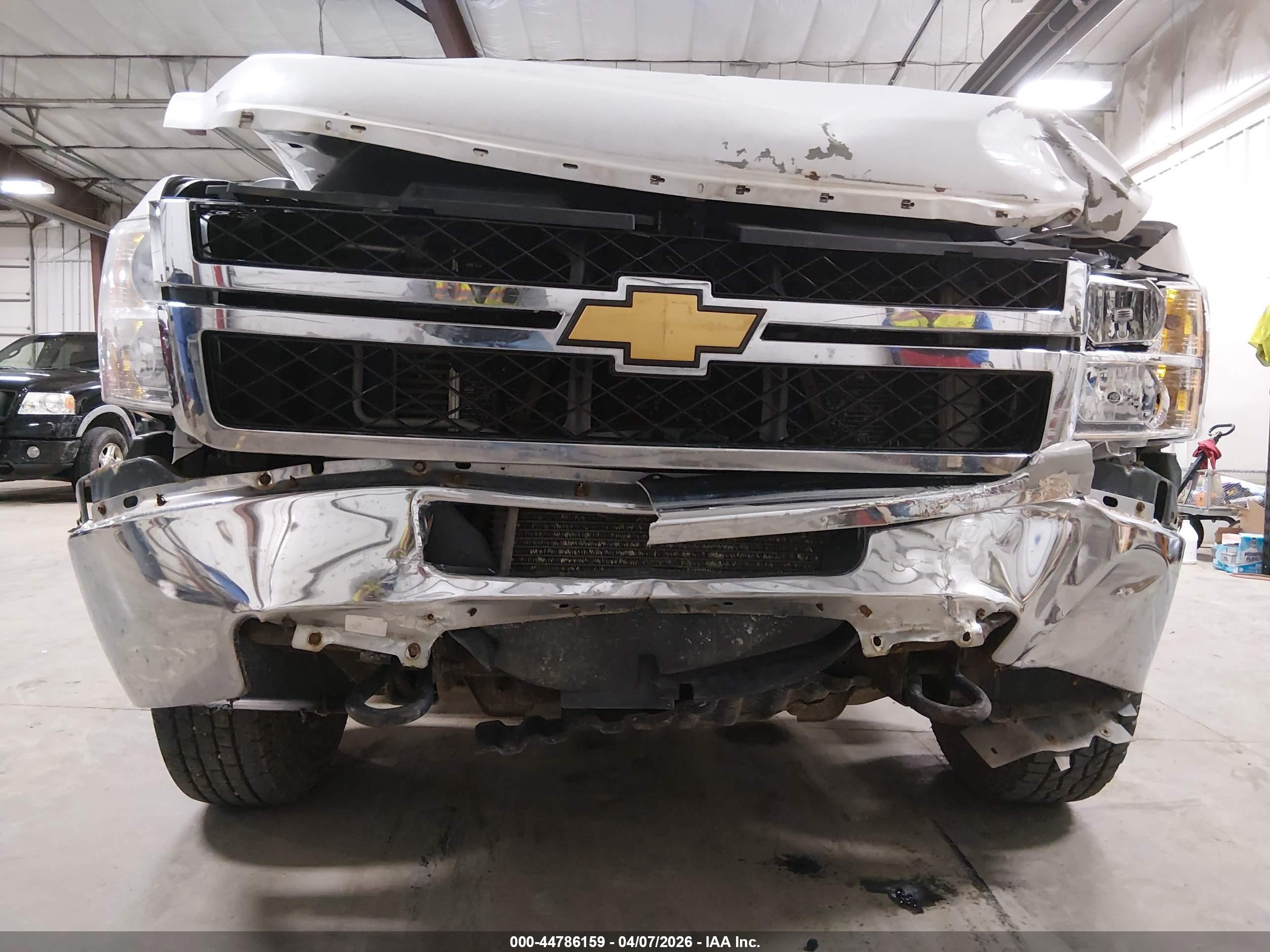 2013 Chevrolet Silverado 2500hd Work Truck White vin: 1GC1KVC80DF186624