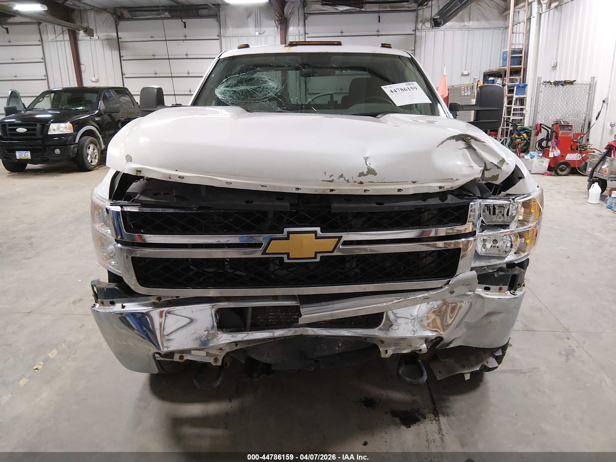 2013 Chevrolet Silverado 2500hd Work Truck White vin: 1GC1KVC80DF186624