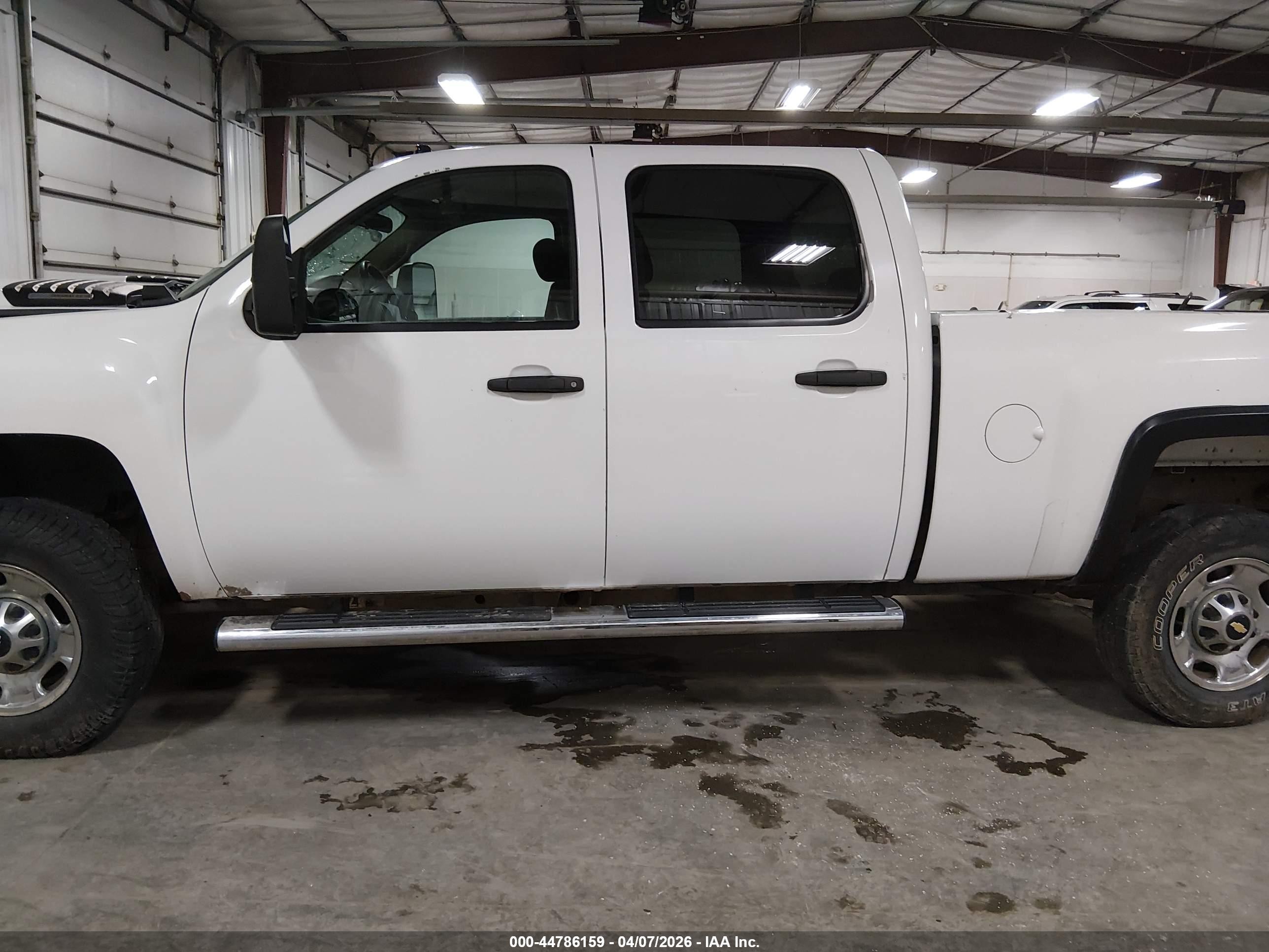 2013 Chevrolet Silverado 2500hd Work Truck White vin: 1GC1KVC80DF186624