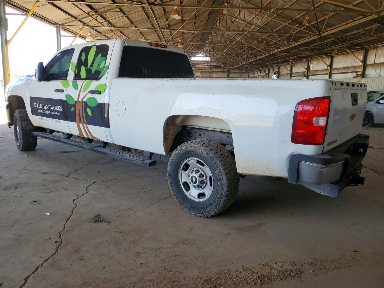 2014 Chevrolet Silverado K2500 Heavy Duty White vin: 1GC1KVC81EF115160
