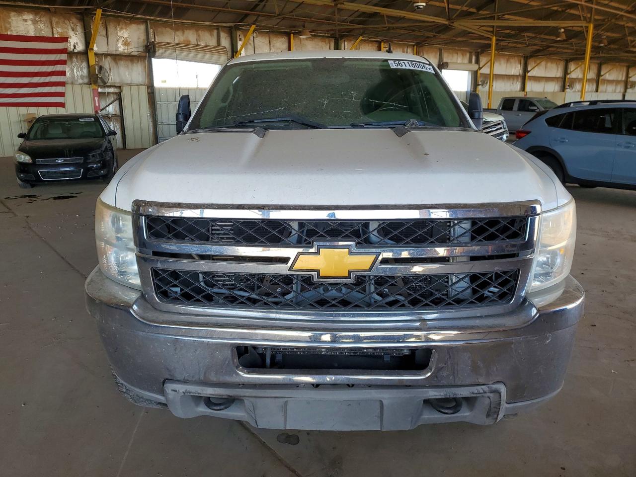 2014 Chevrolet Silverado K2500 Heavy Duty White vin: 1GC1KVC81EF115160